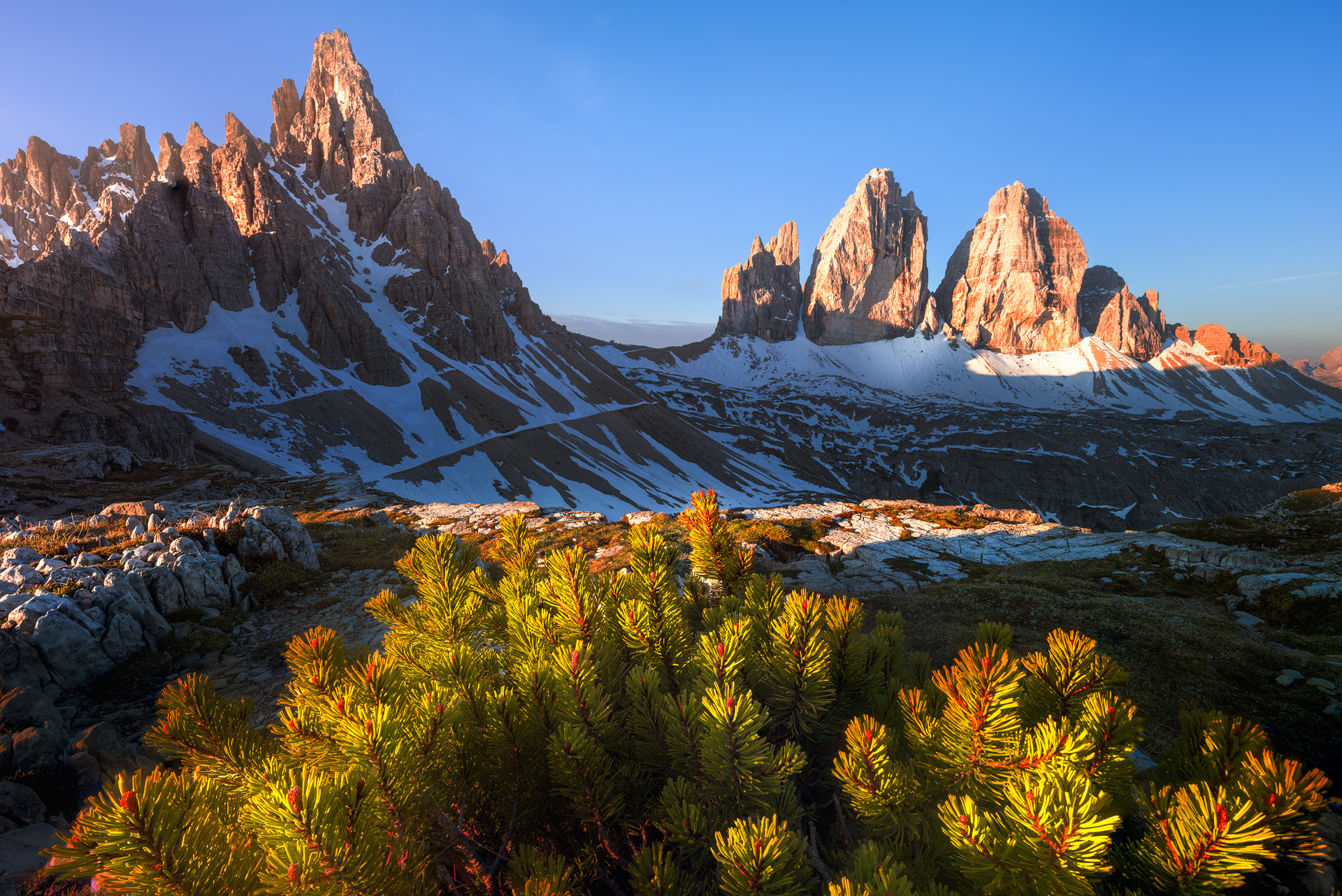 Tre Cime Di Lavaredo 4K Wallpapers