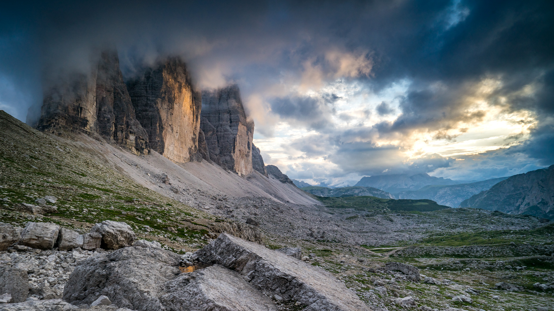 Tre Cime Di Lavaredo 4K Wallpapers