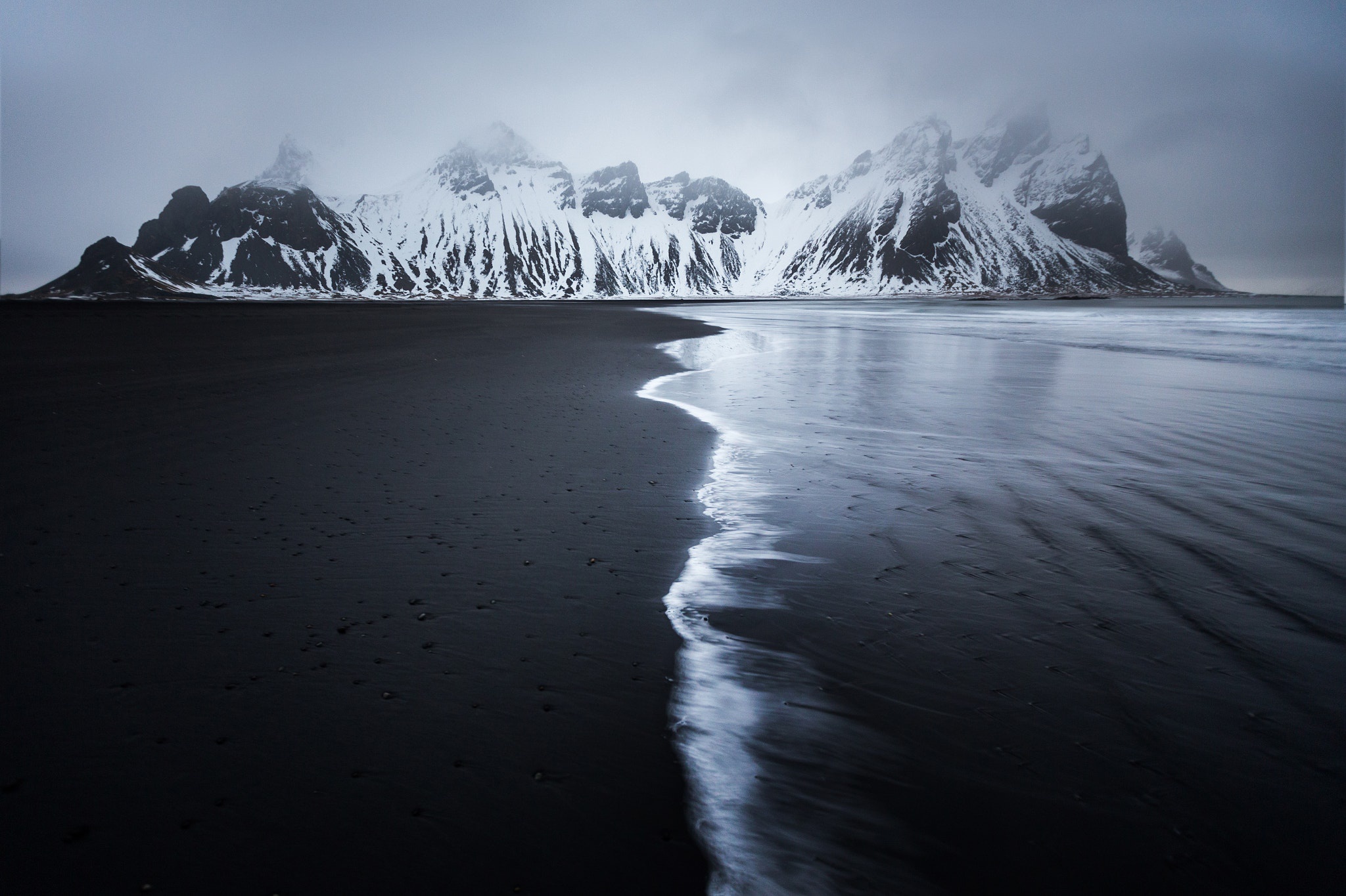 Vestrahorn 4K Ocean Wallpapers