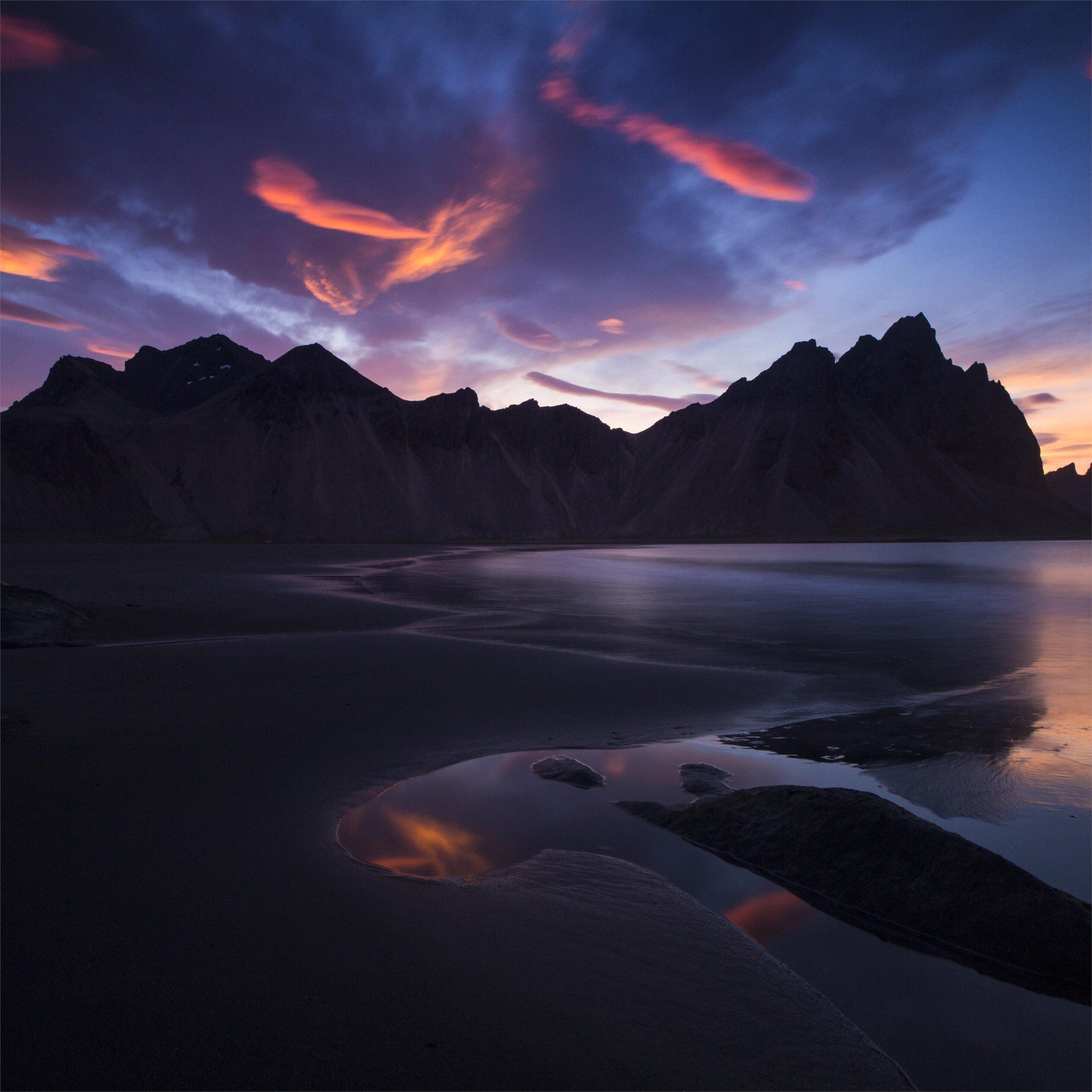 Vestrahorn 4K Ocean Wallpapers