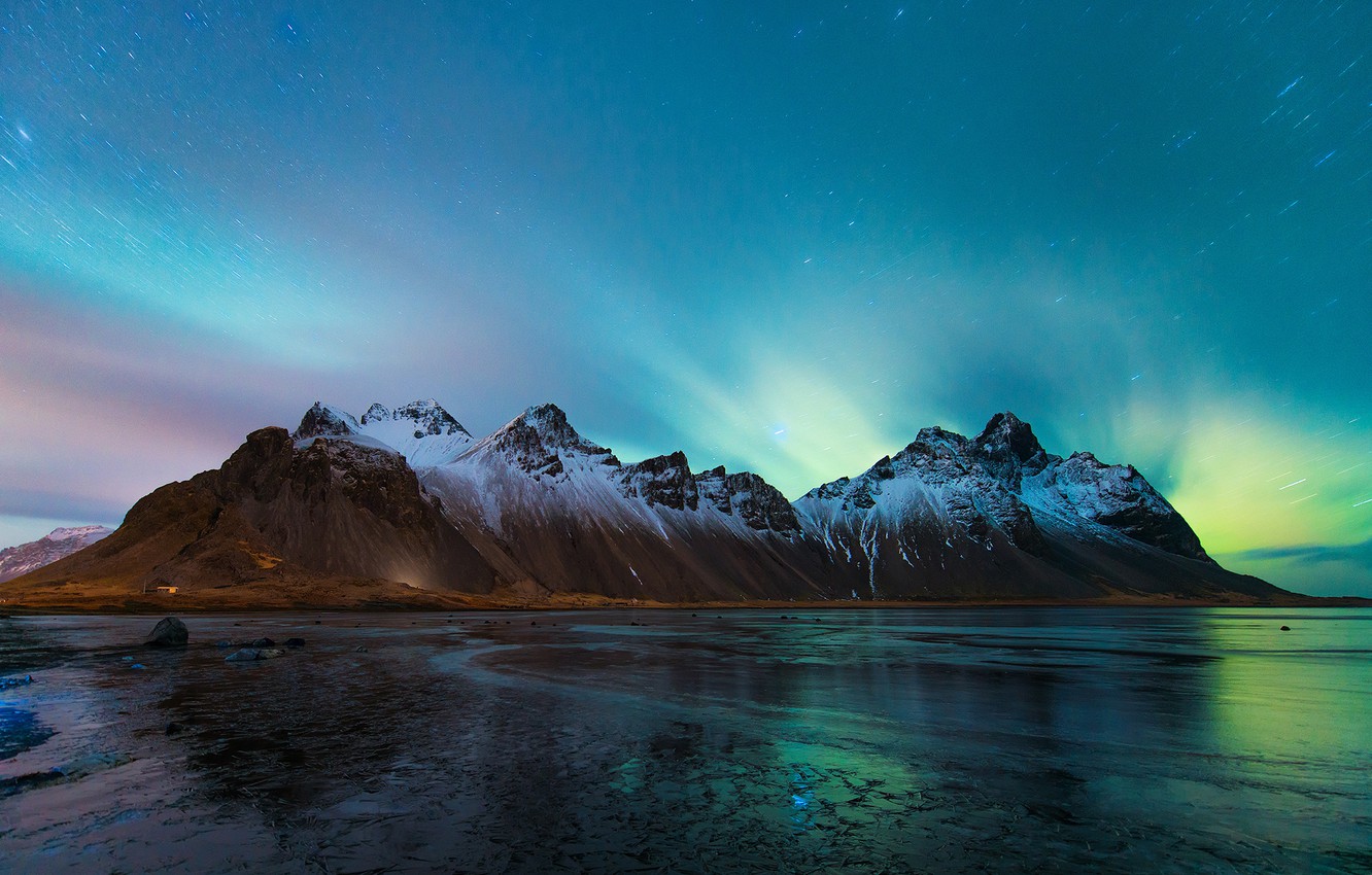 Vestrahorn 4K Ocean Wallpapers