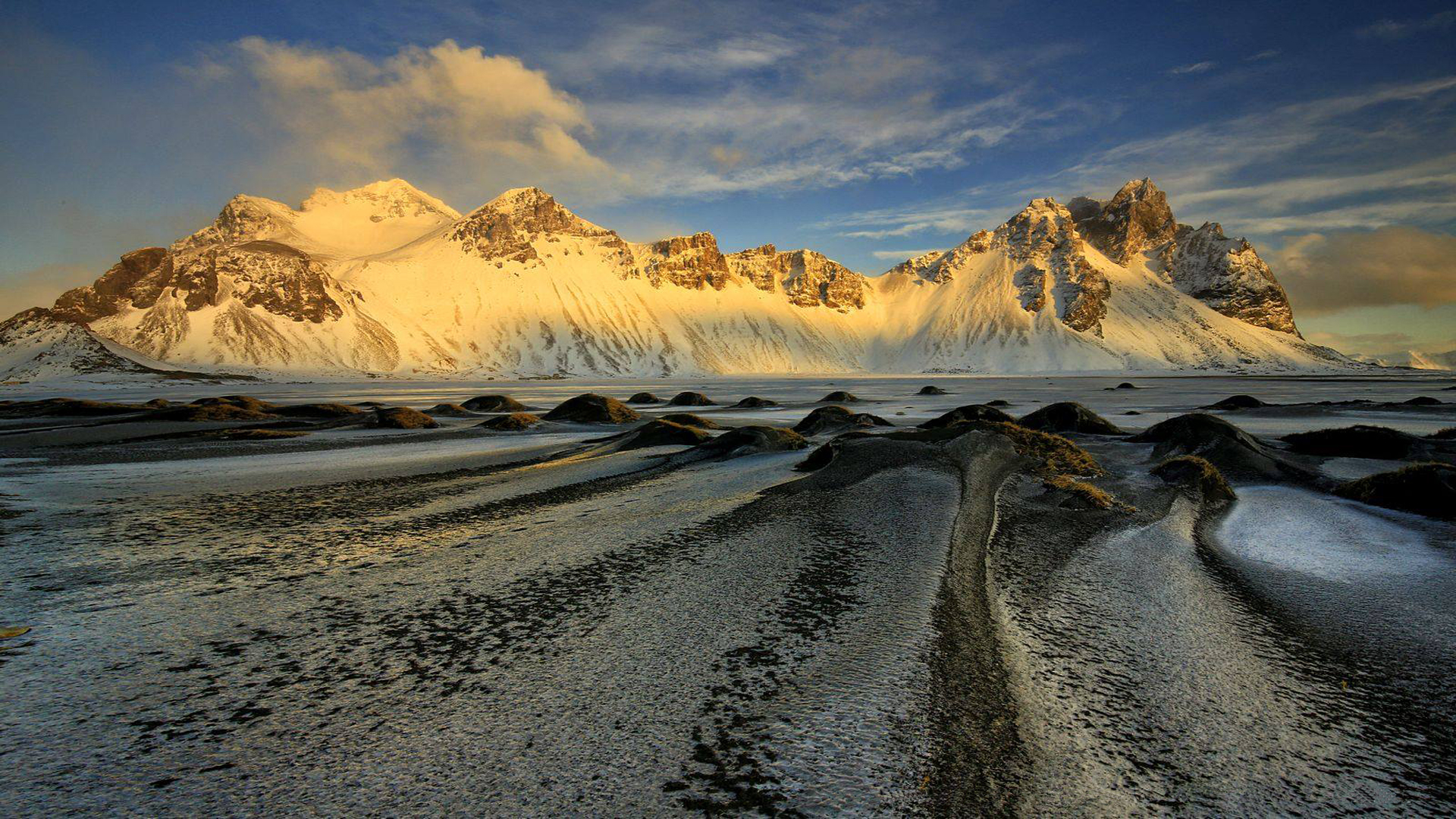 Vestrahorn Hd Iceland Mountain Wallpapers