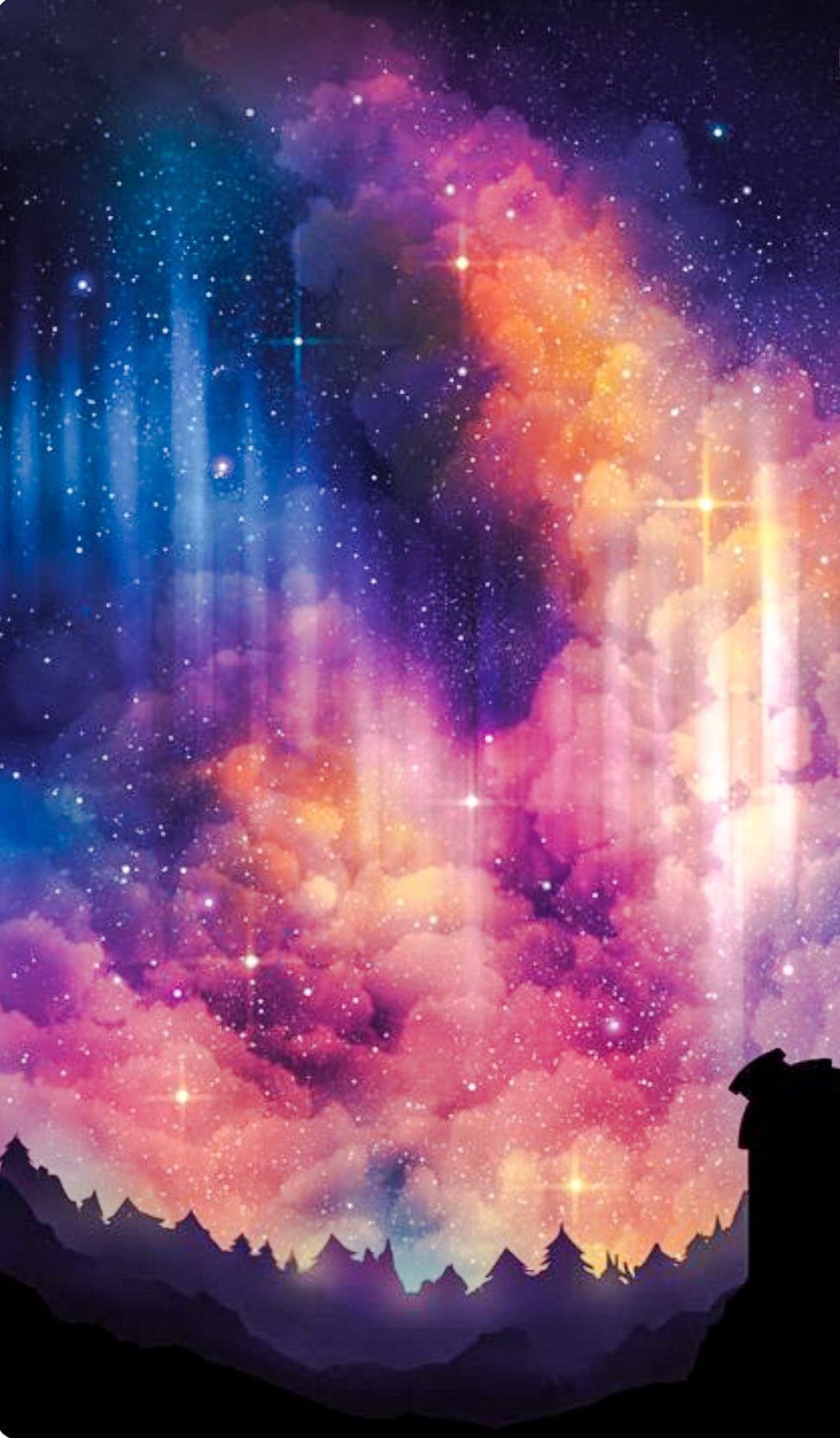 Vivaldi Stars Galaxy Artwork Wallpapers