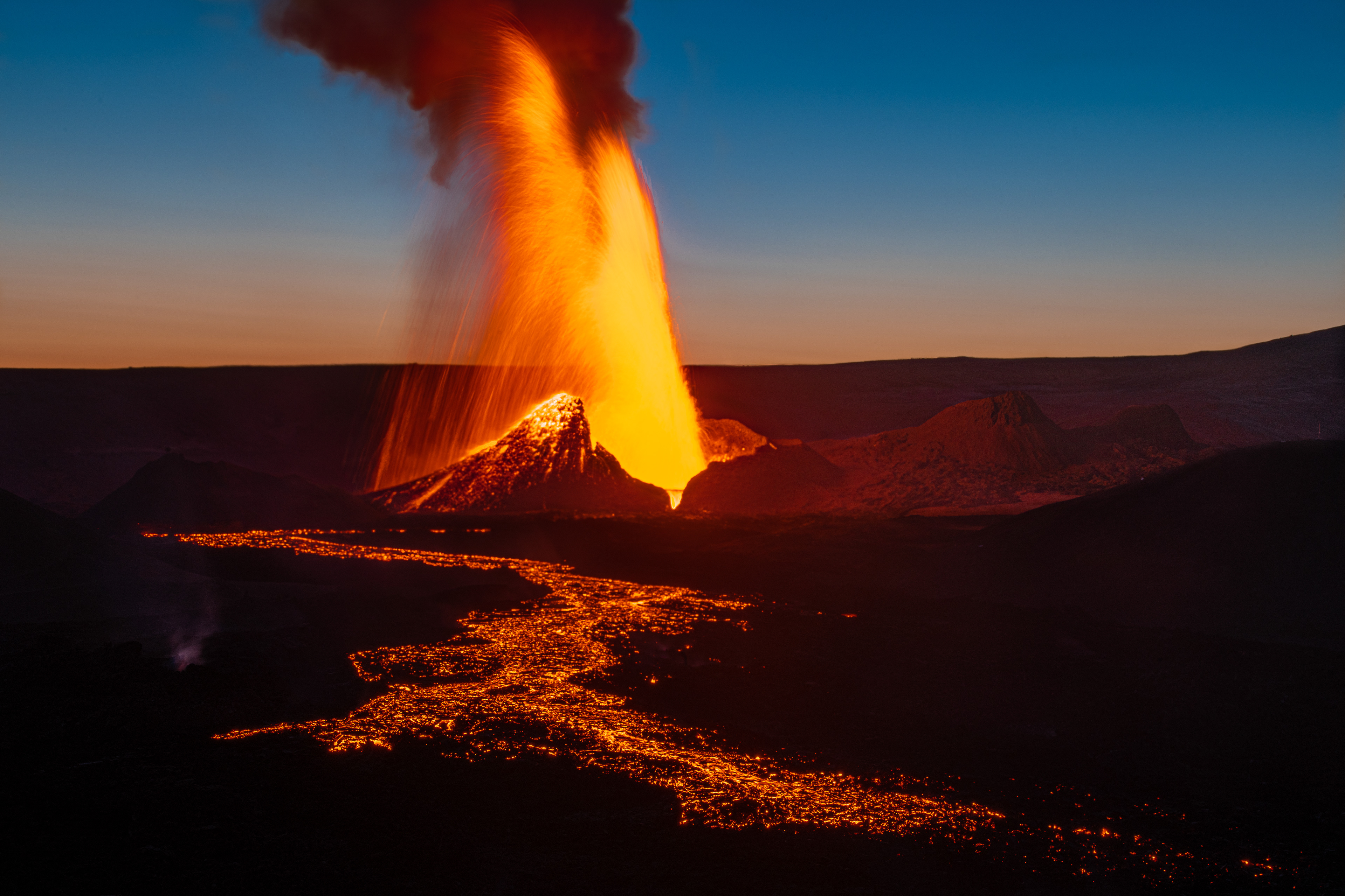 Volcanic Eruption At Geldingadalir Wallpapers