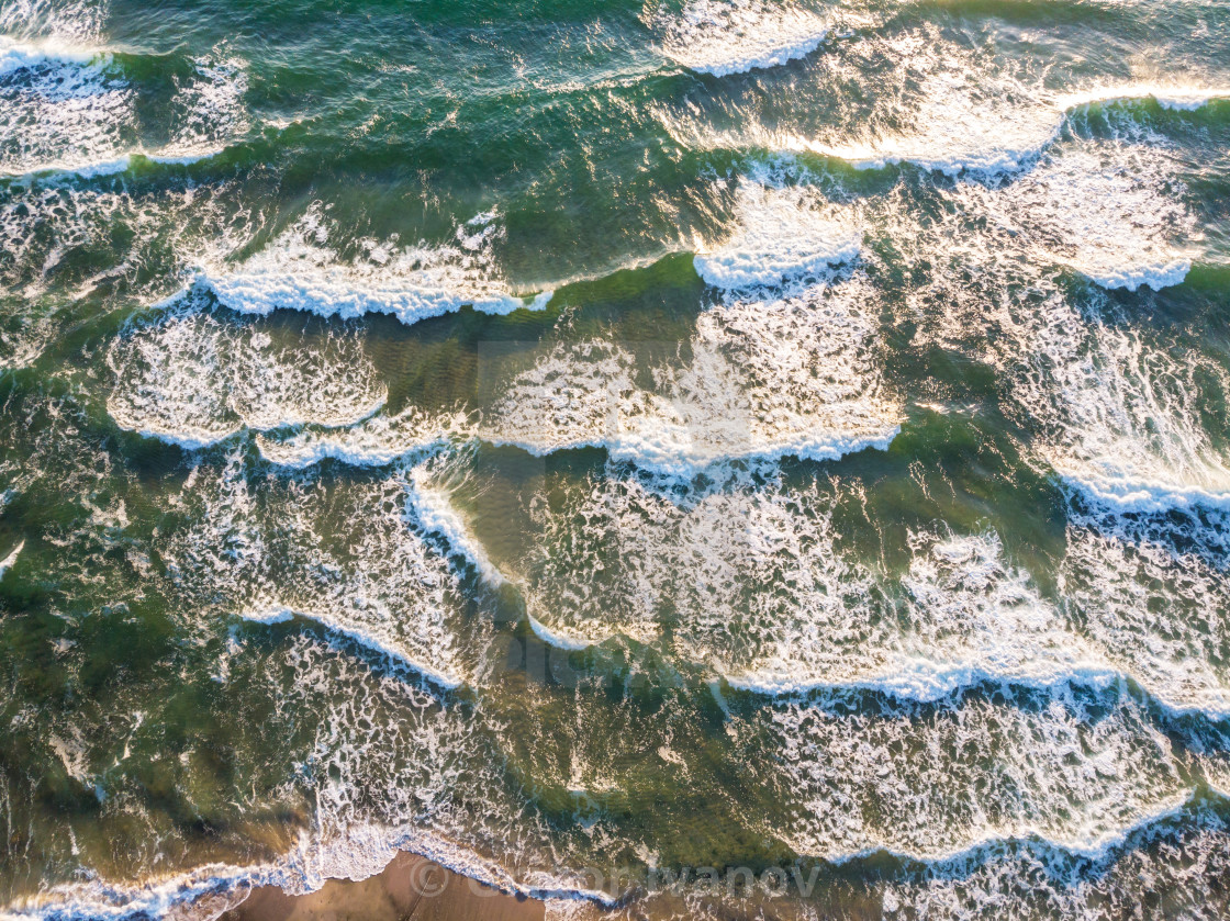 Warm Beach Aerial View Wallpapers