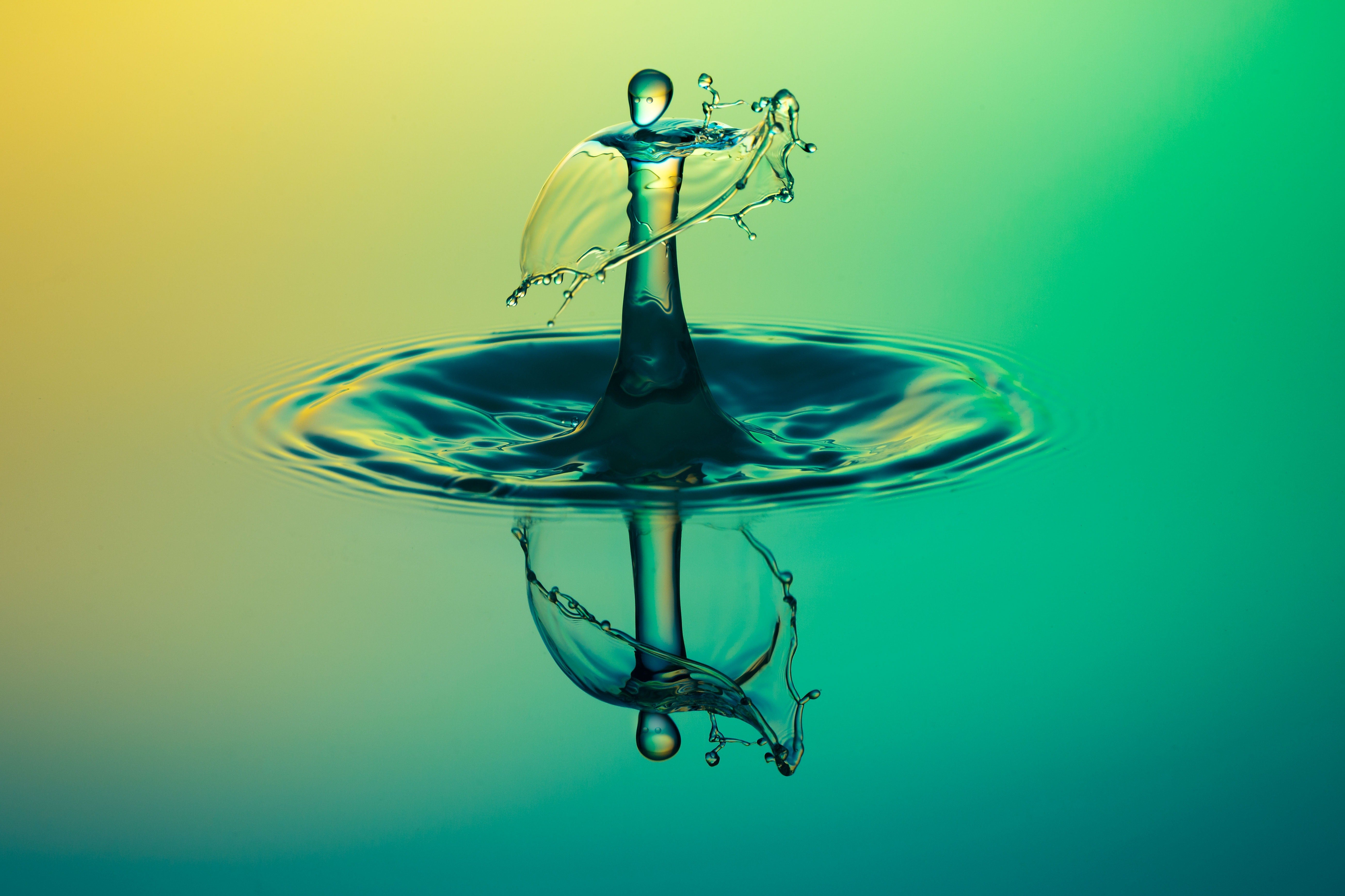 Water Drop Reflection Wallpapers