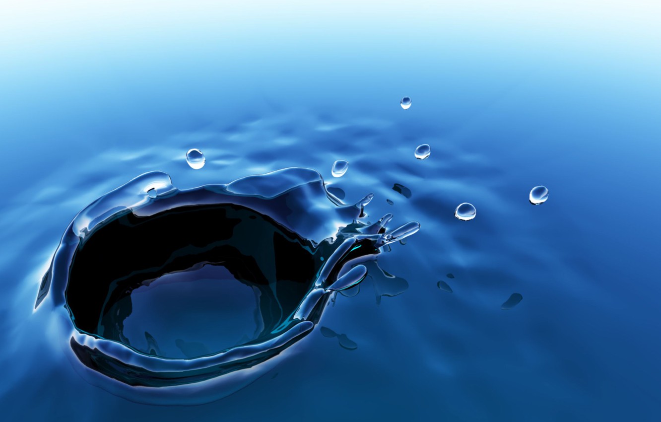 Water Drop Reflection Wallpapers