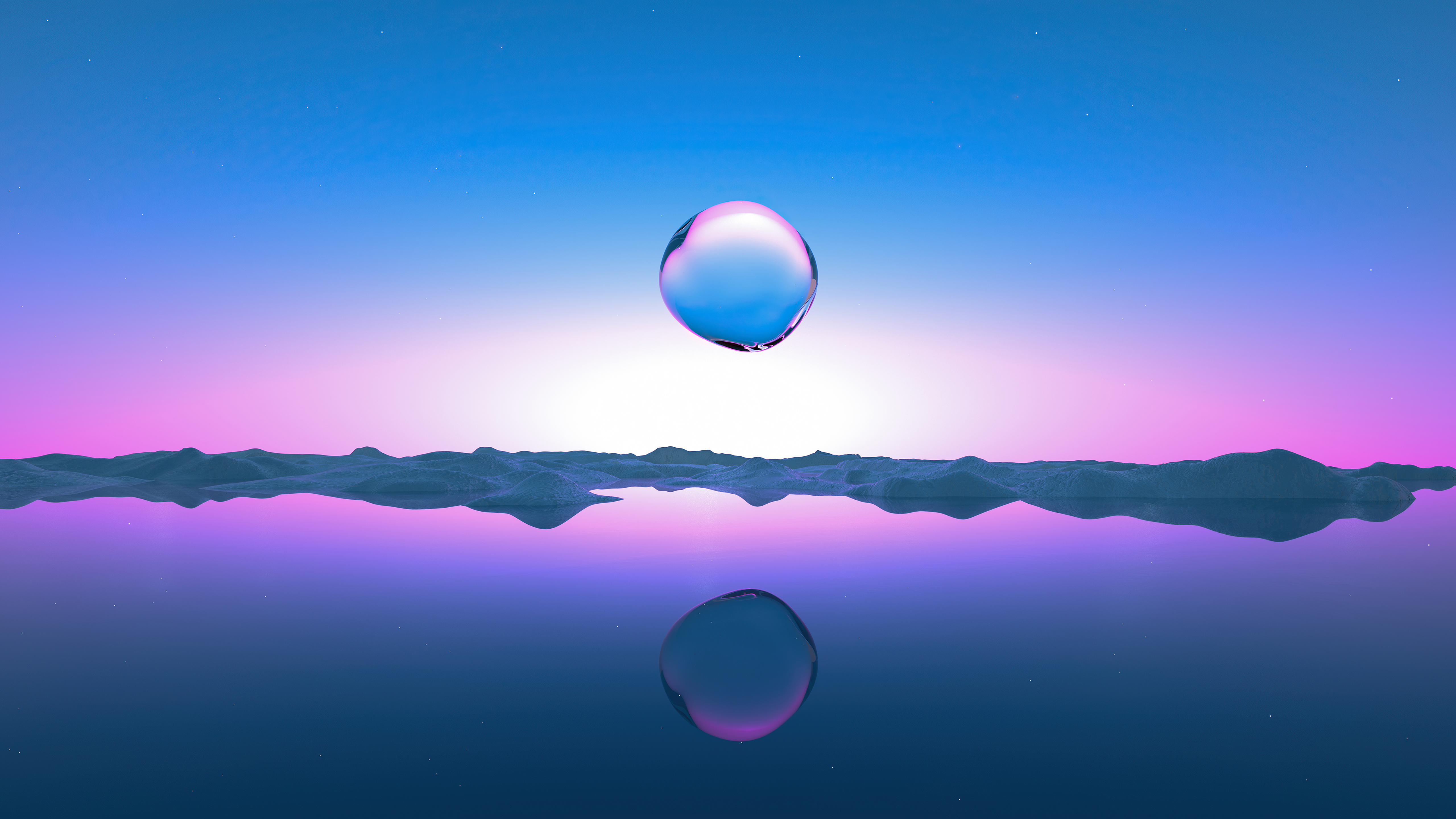 Water Drop Reflection Wallpapers