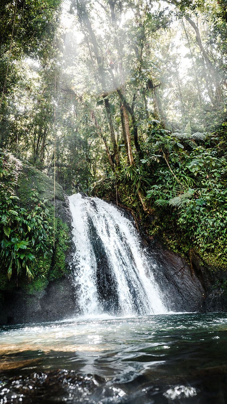 Waterfall And Lightning Wallpapers