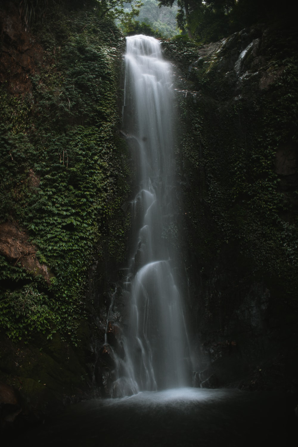 Waterfall And Lightning Wallpapers