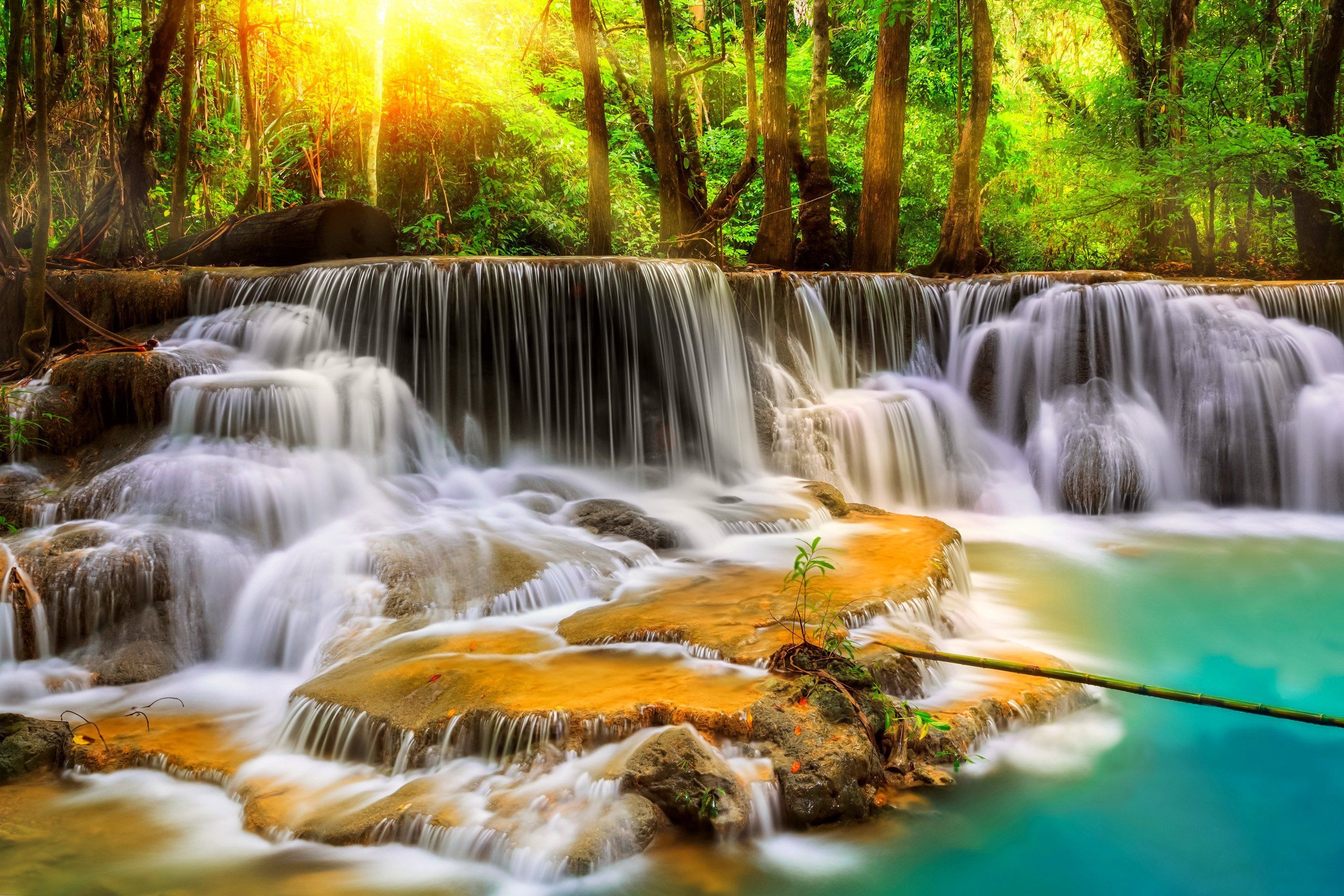 Waterfall Landscape Wallpapers