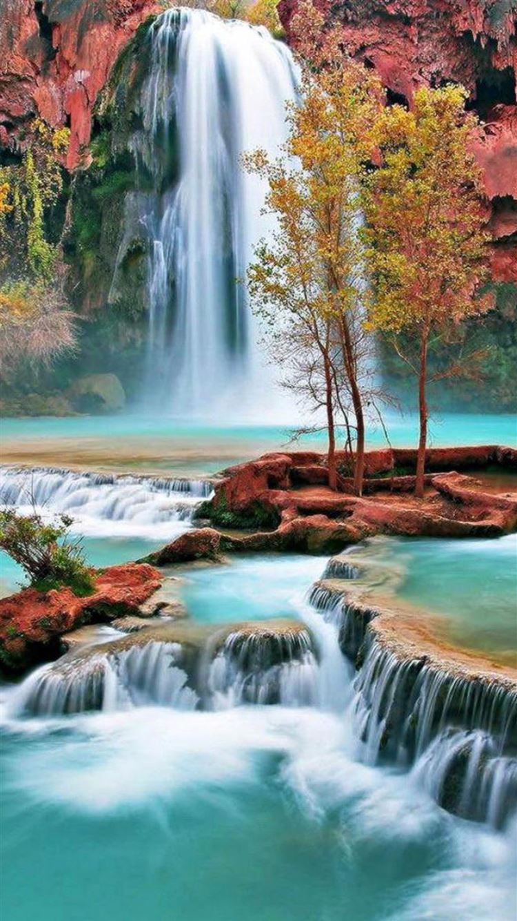 Waterfall Landscape Wallpapers