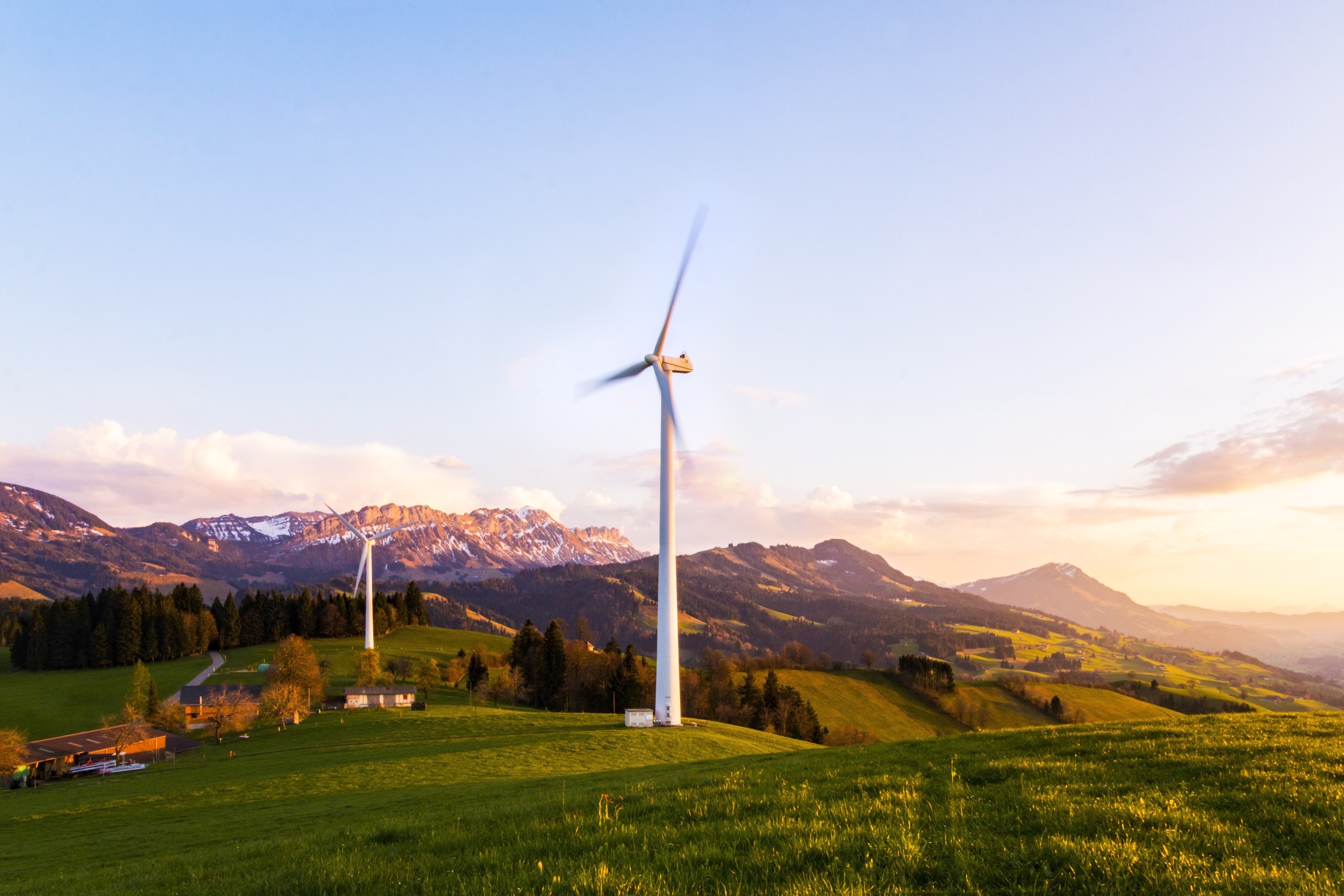 Wind Turbine 4K Photography Wallpapers