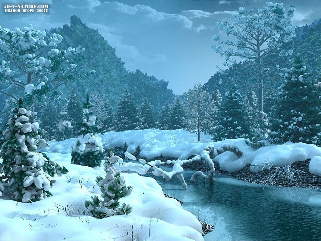 Winter Digital Backgrounds