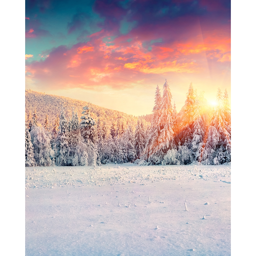 Winter Sunrise Background