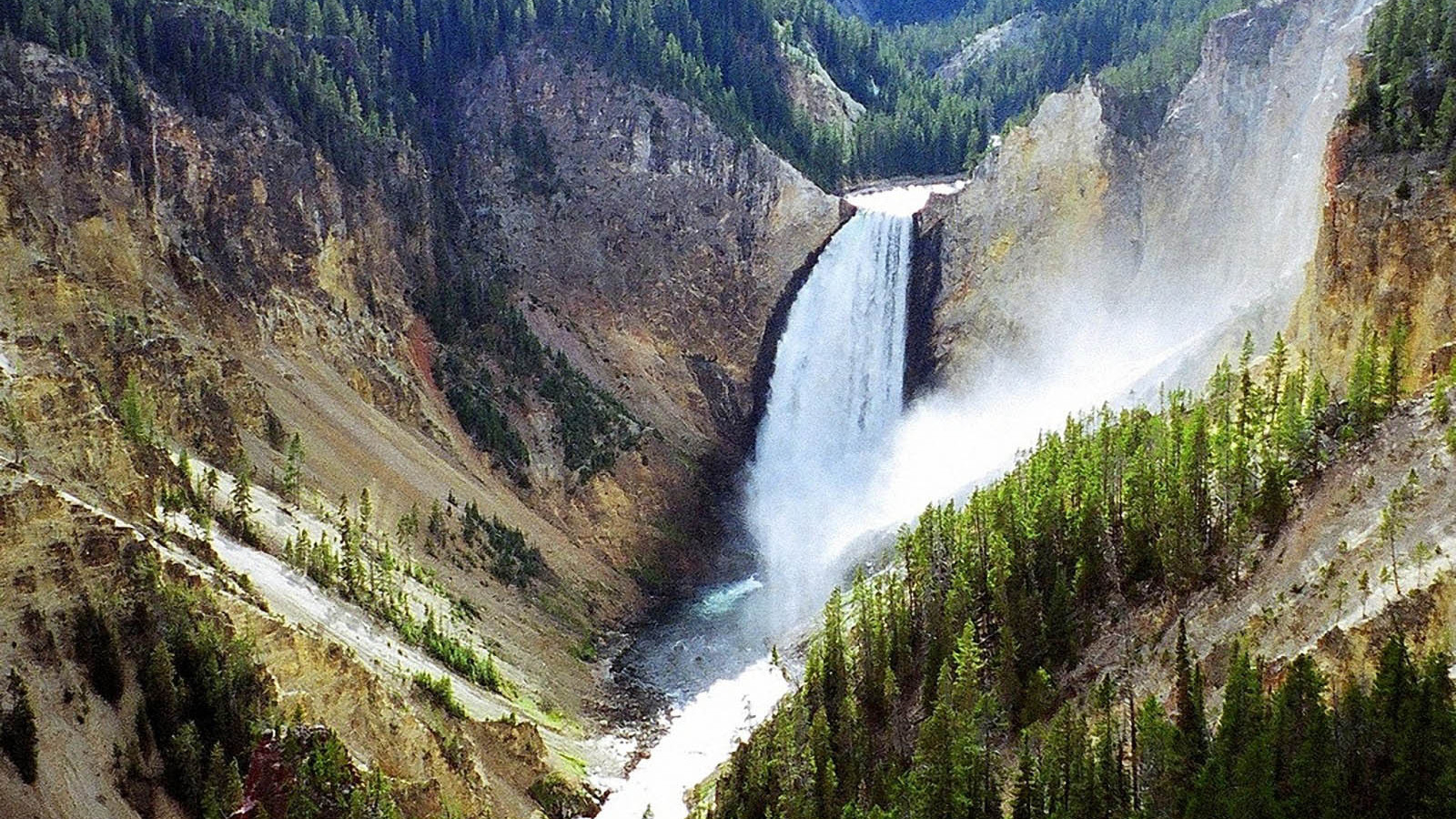 Yellowstone Falls Wallpapers