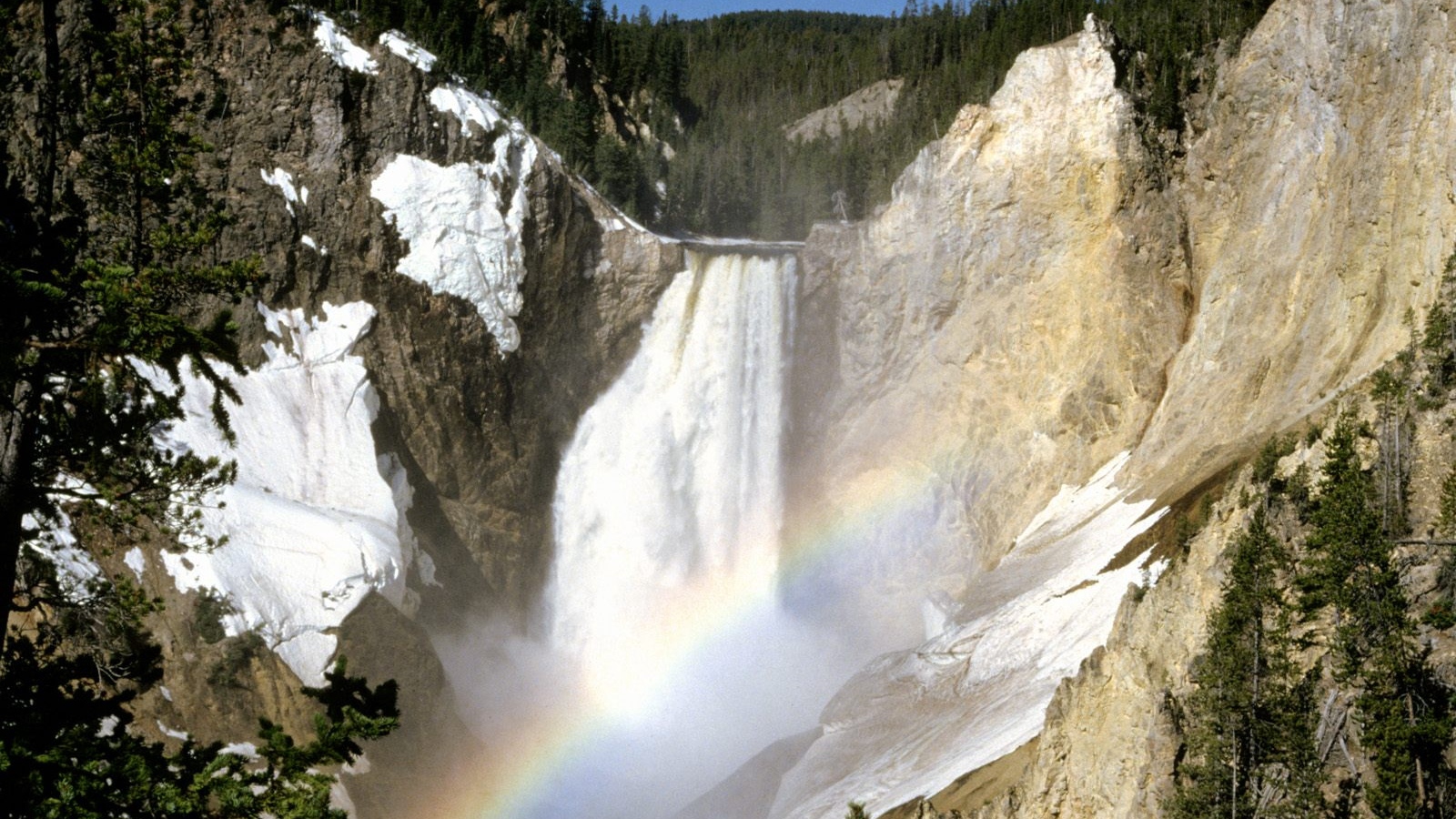 Yellowstone Falls Wallpapers