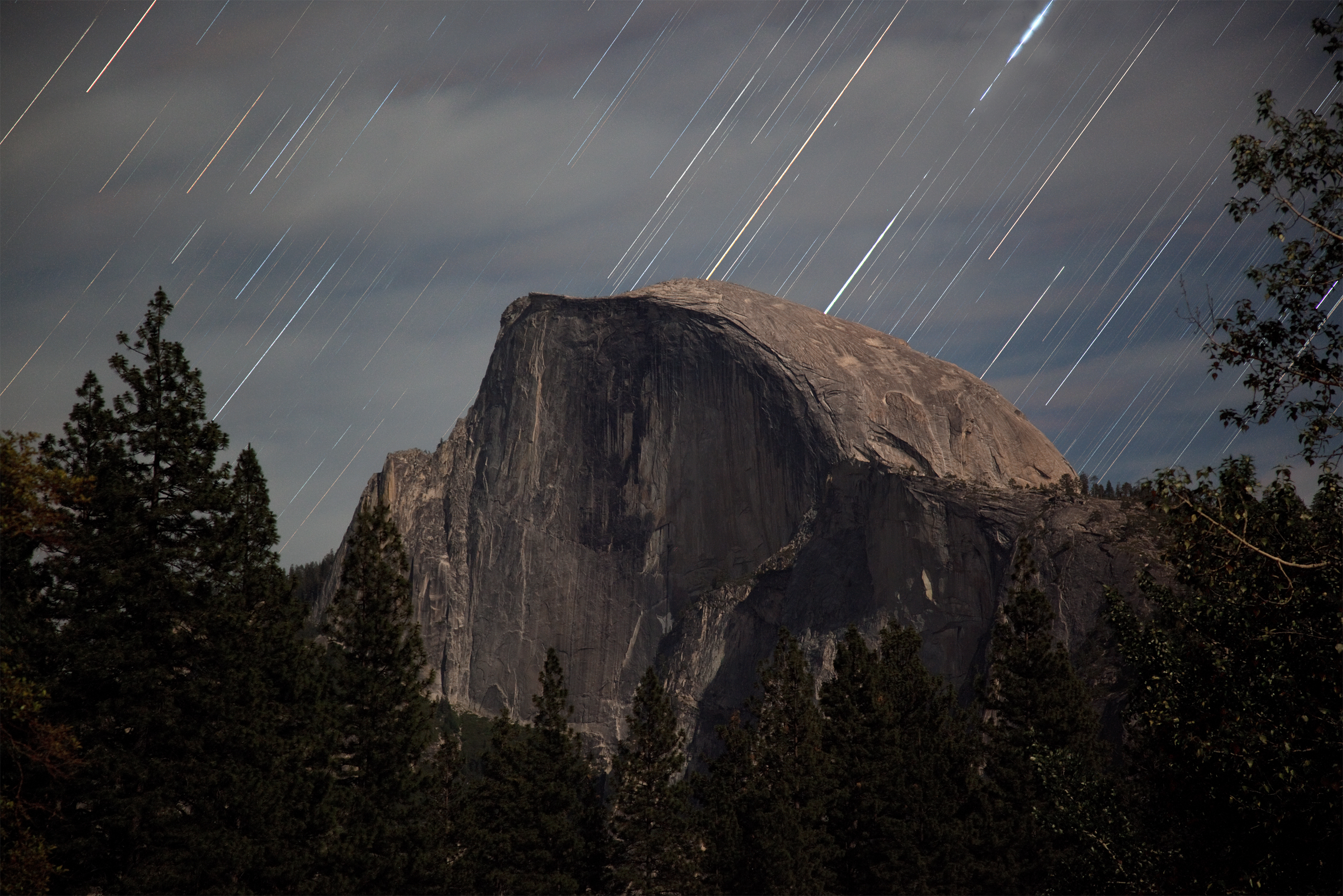 Yosemite National Park Star Trail Wallpapers