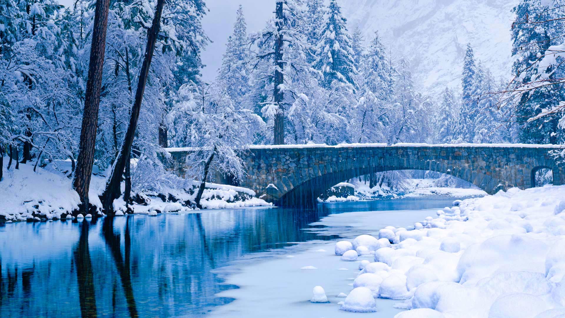 Yosemite Winter Wallpapers