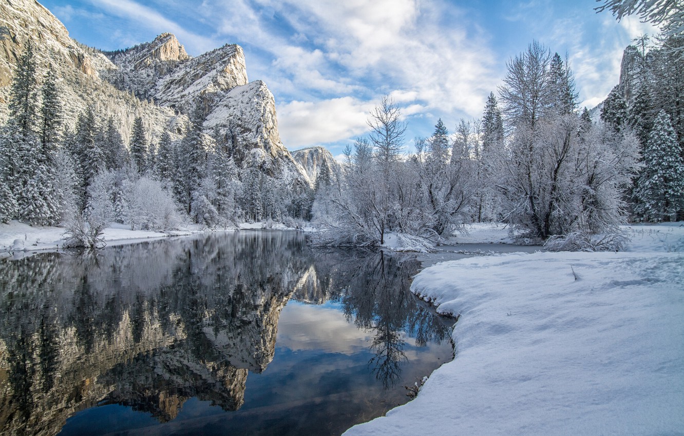 Yosemite Winter Wallpapers