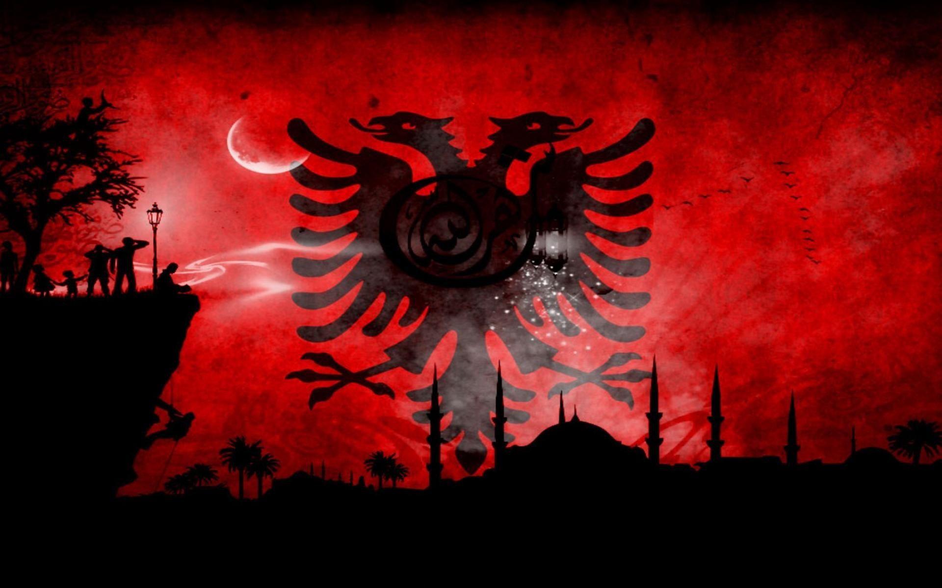 Albanian Flag Wallpapers