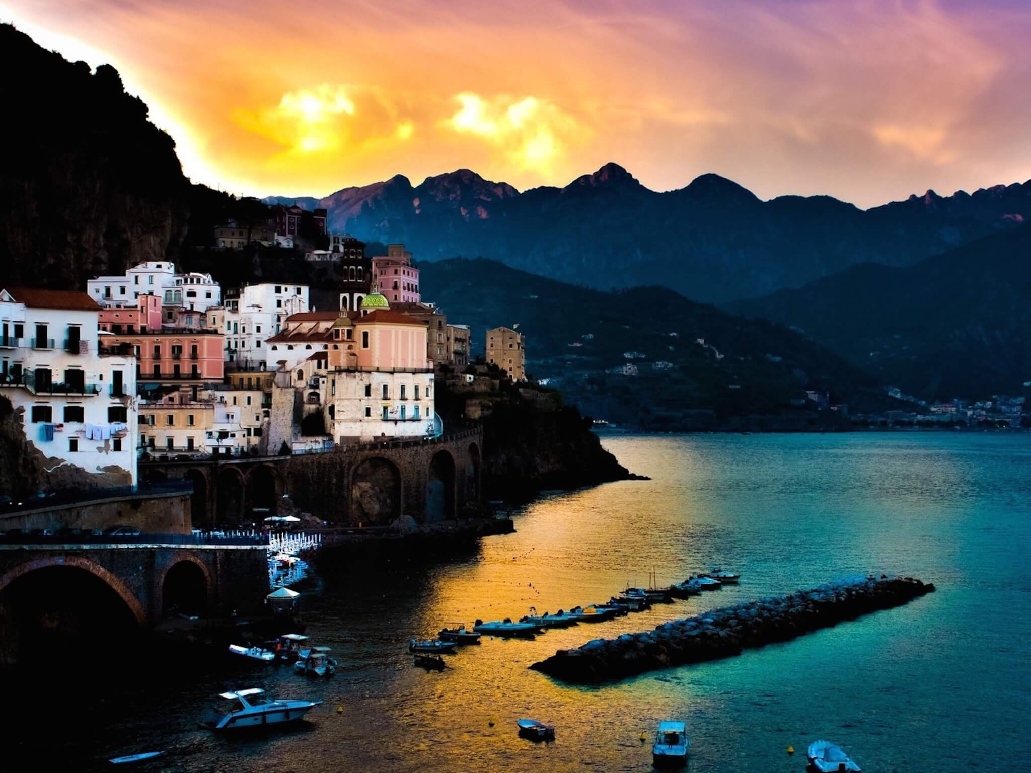 Amalfi Coast Italy Wallpapers