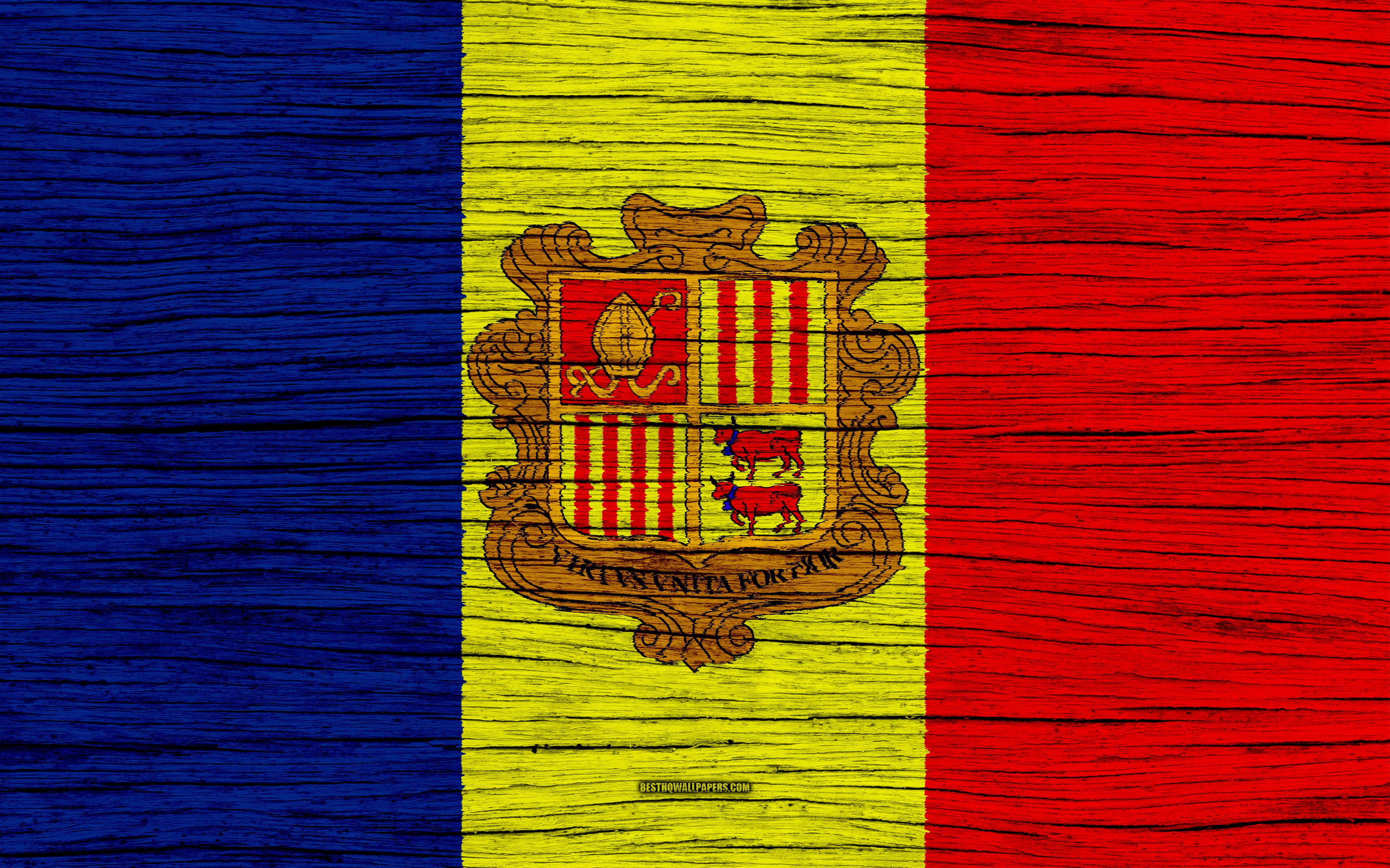 Andorra Flag Wallpapers