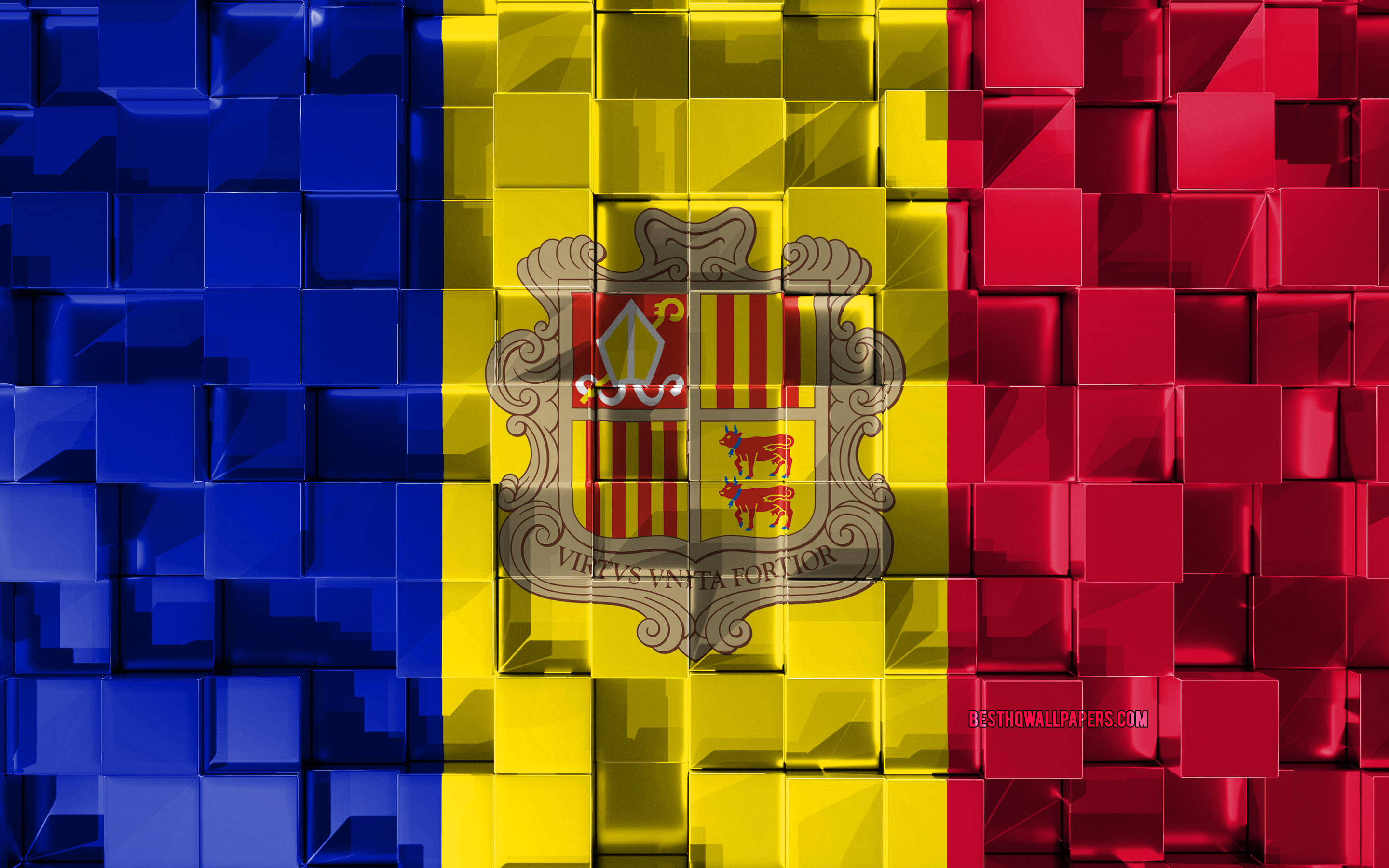 Andorra Flag Wallpapers