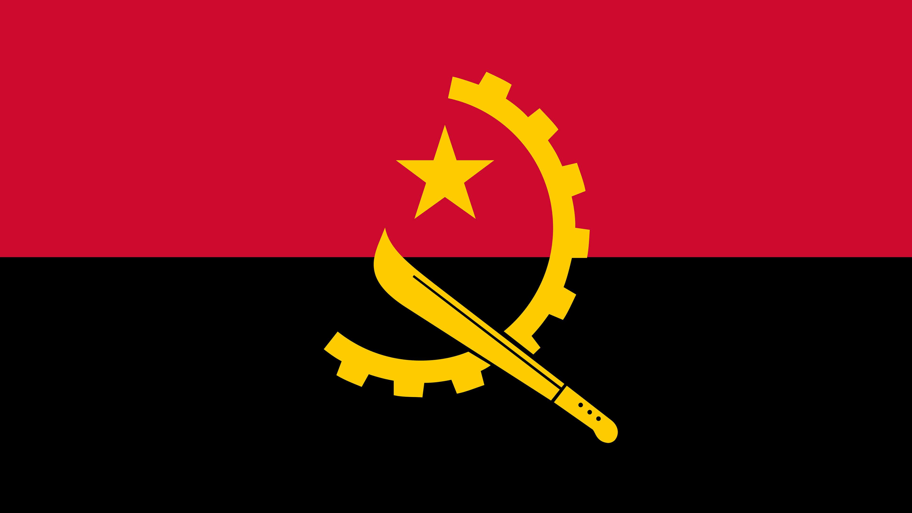 Angola Flag Wallpapers