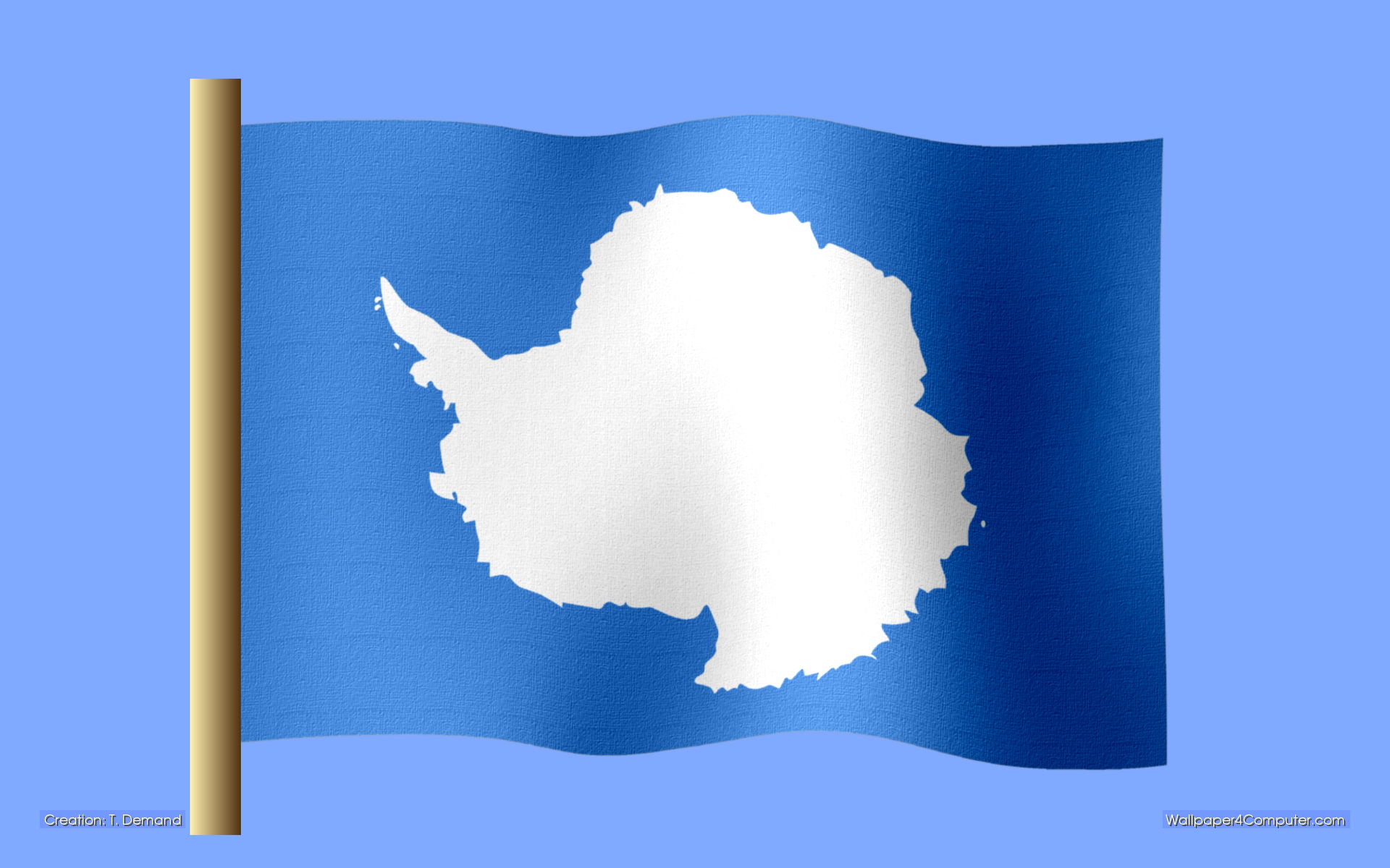 Antarctica Flag Wallpapers