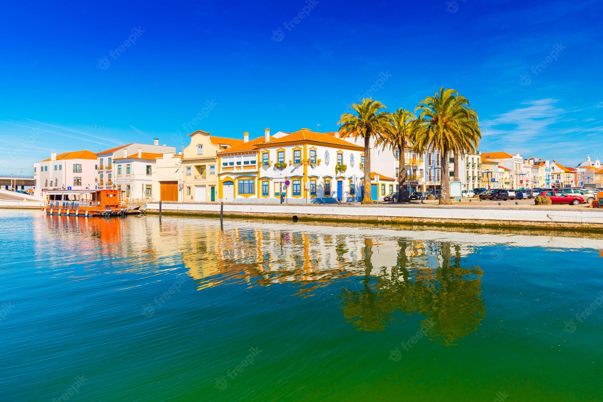 Aveiro Portugal Beautiful River View Wallpapers