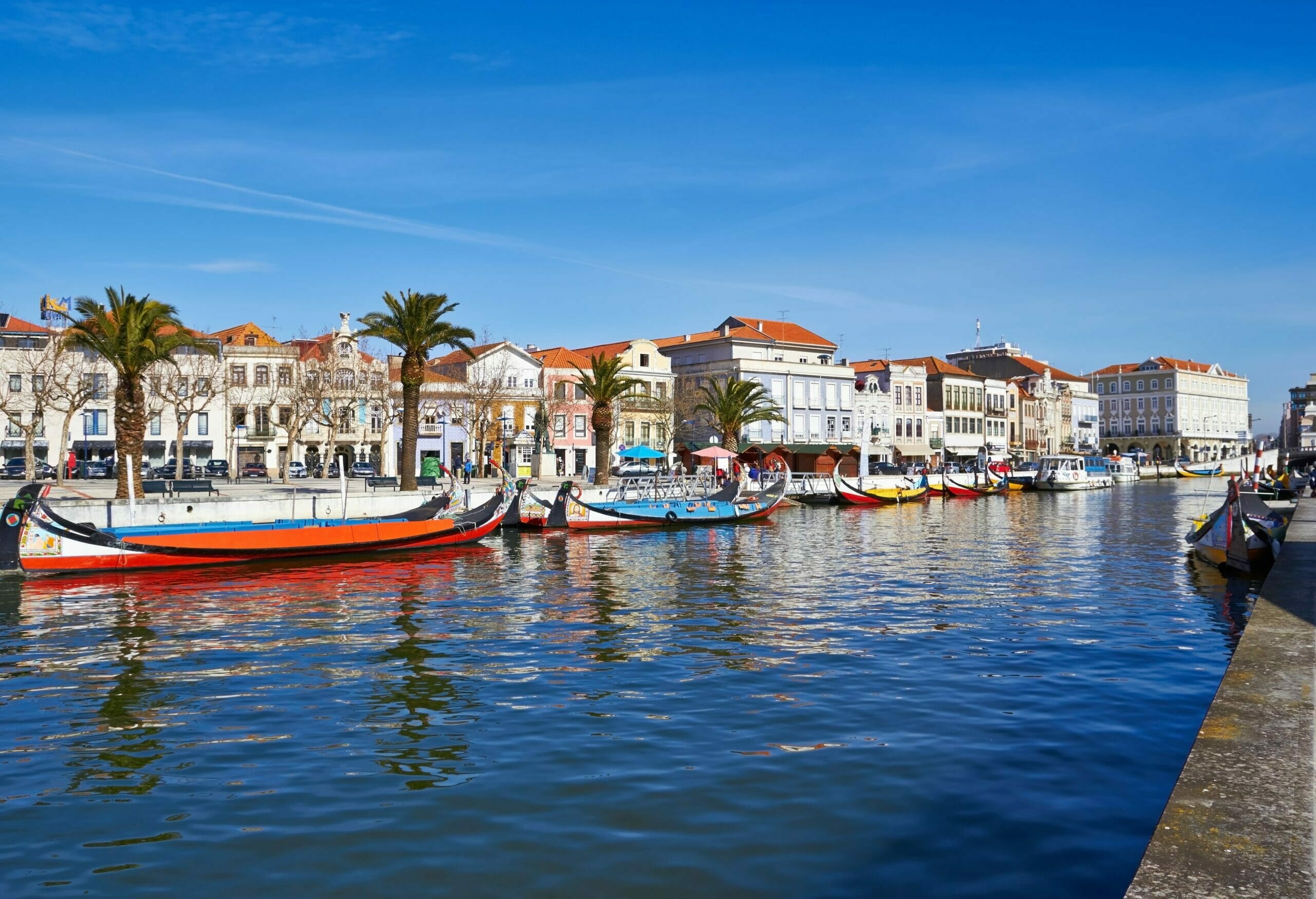 Aveiro Portugal Beautiful River View Wallpapers