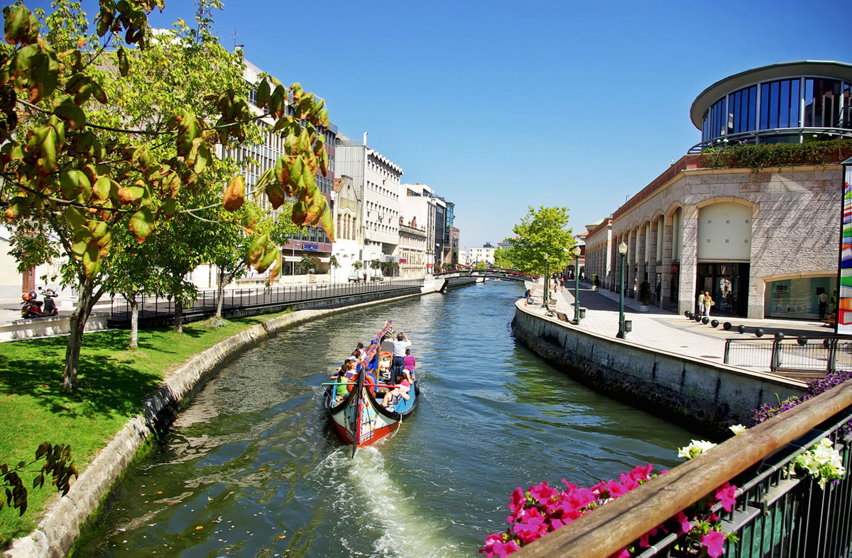 Aveiro Portugal Beautiful River View Wallpapers