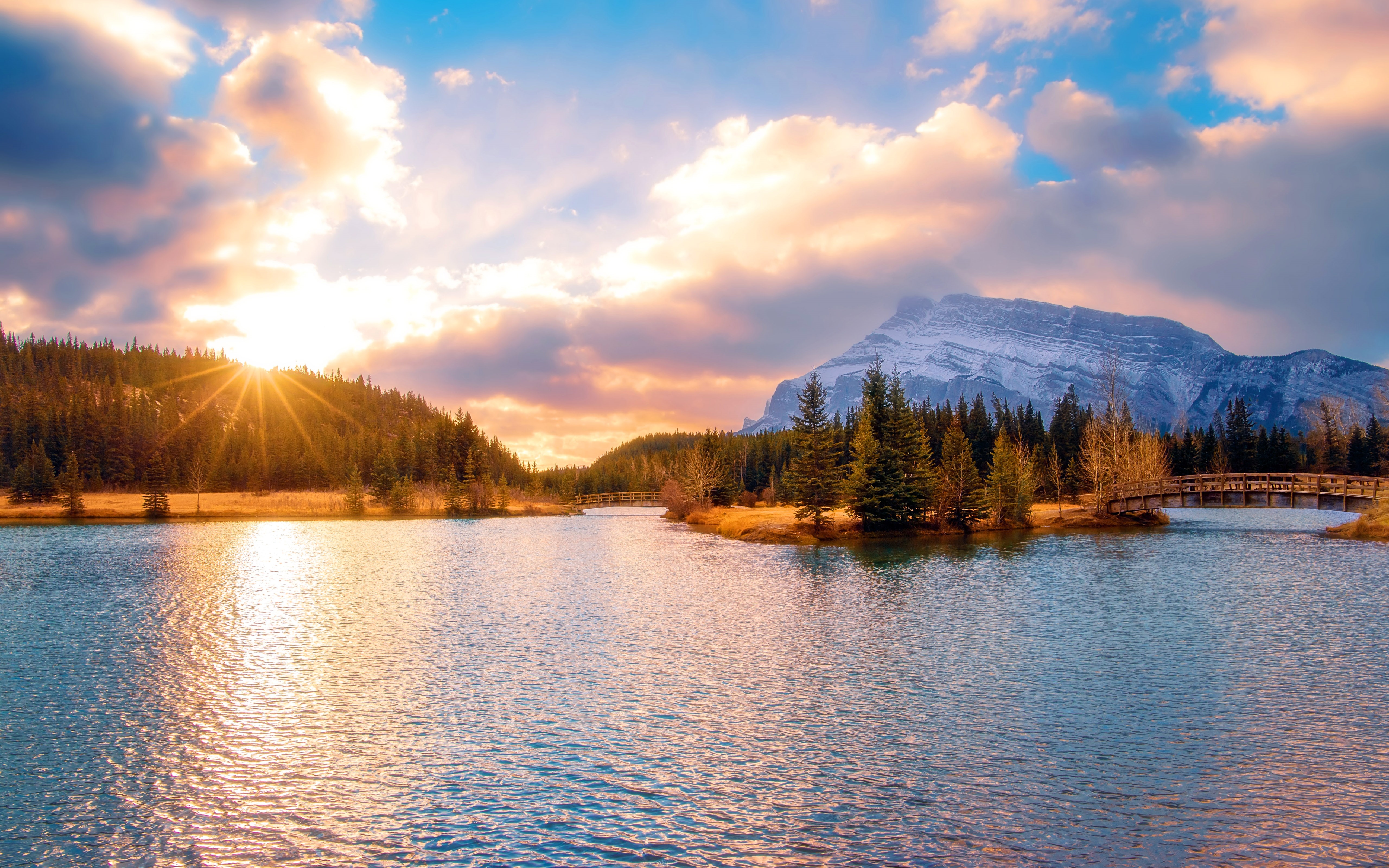 Banff National Park Canada 5K Wallpapers