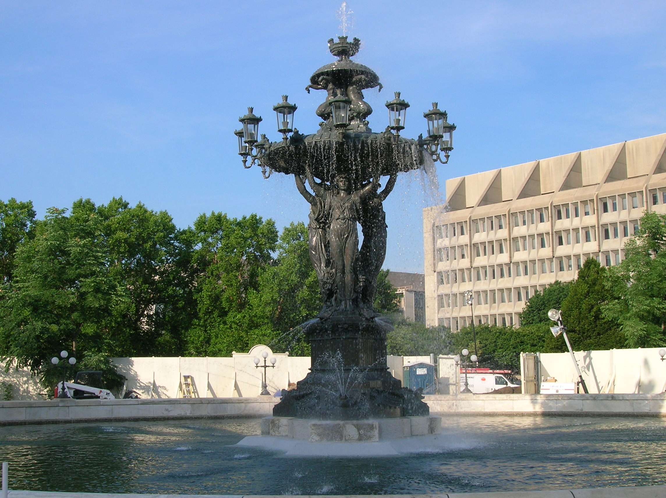 Bartholdi Fountain Wallpapers