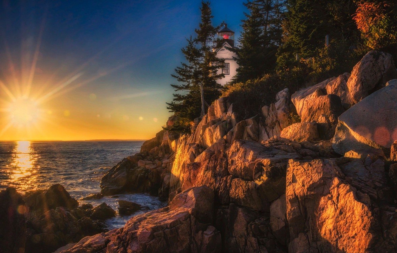 Bass Harbor Lighthouse Wallpapers