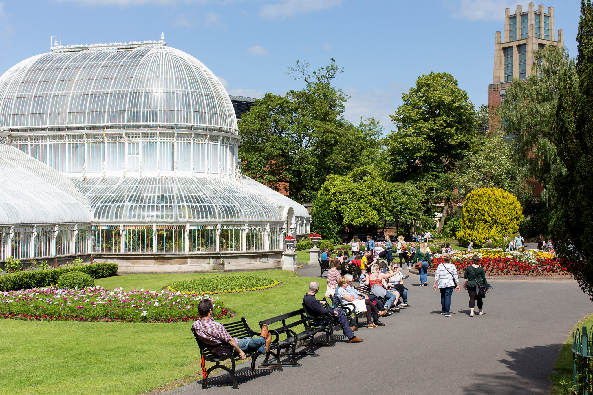 Belfast Botanic Gardens In Northern Ireland Wallpapers