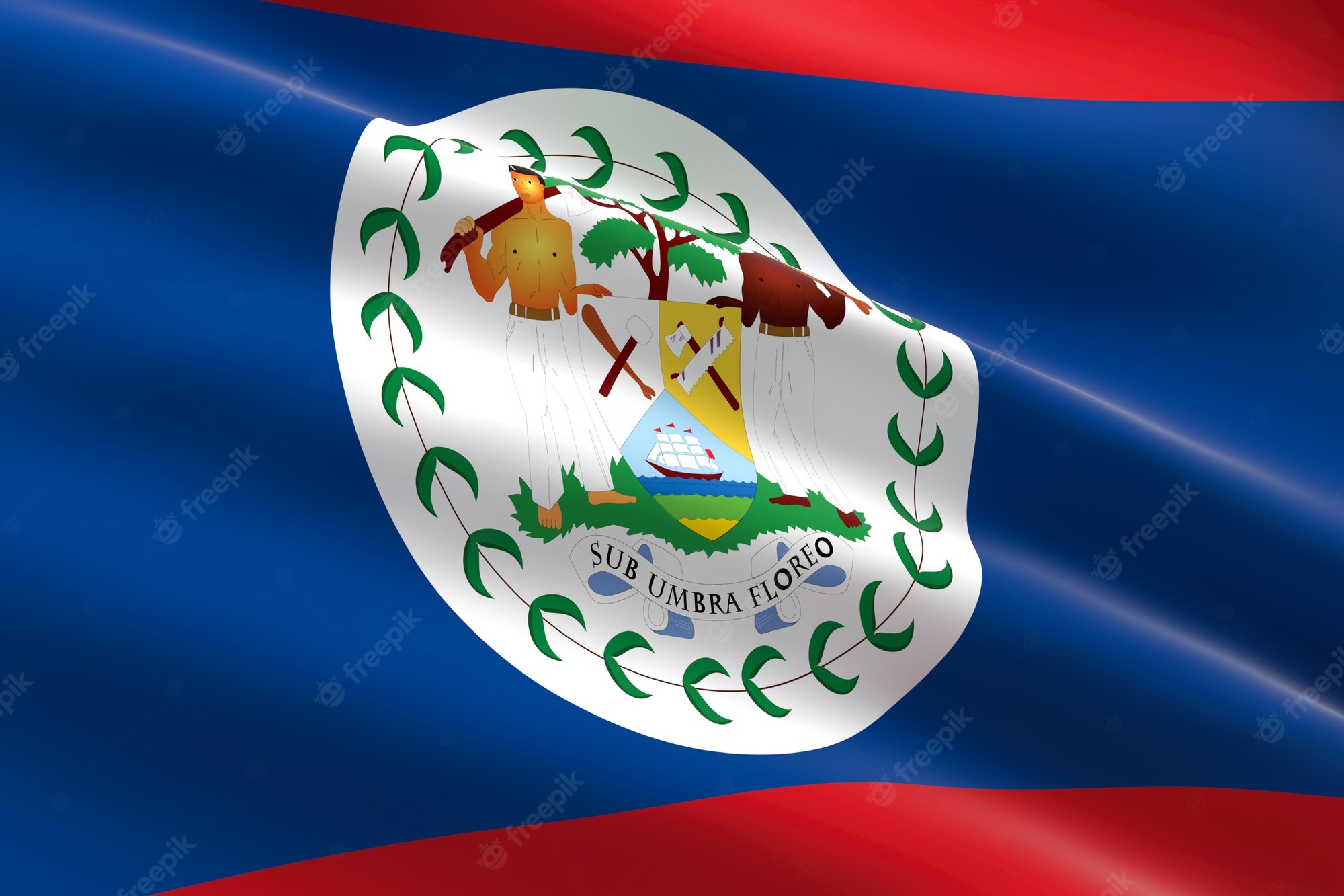 Belize Flag Wallpapers