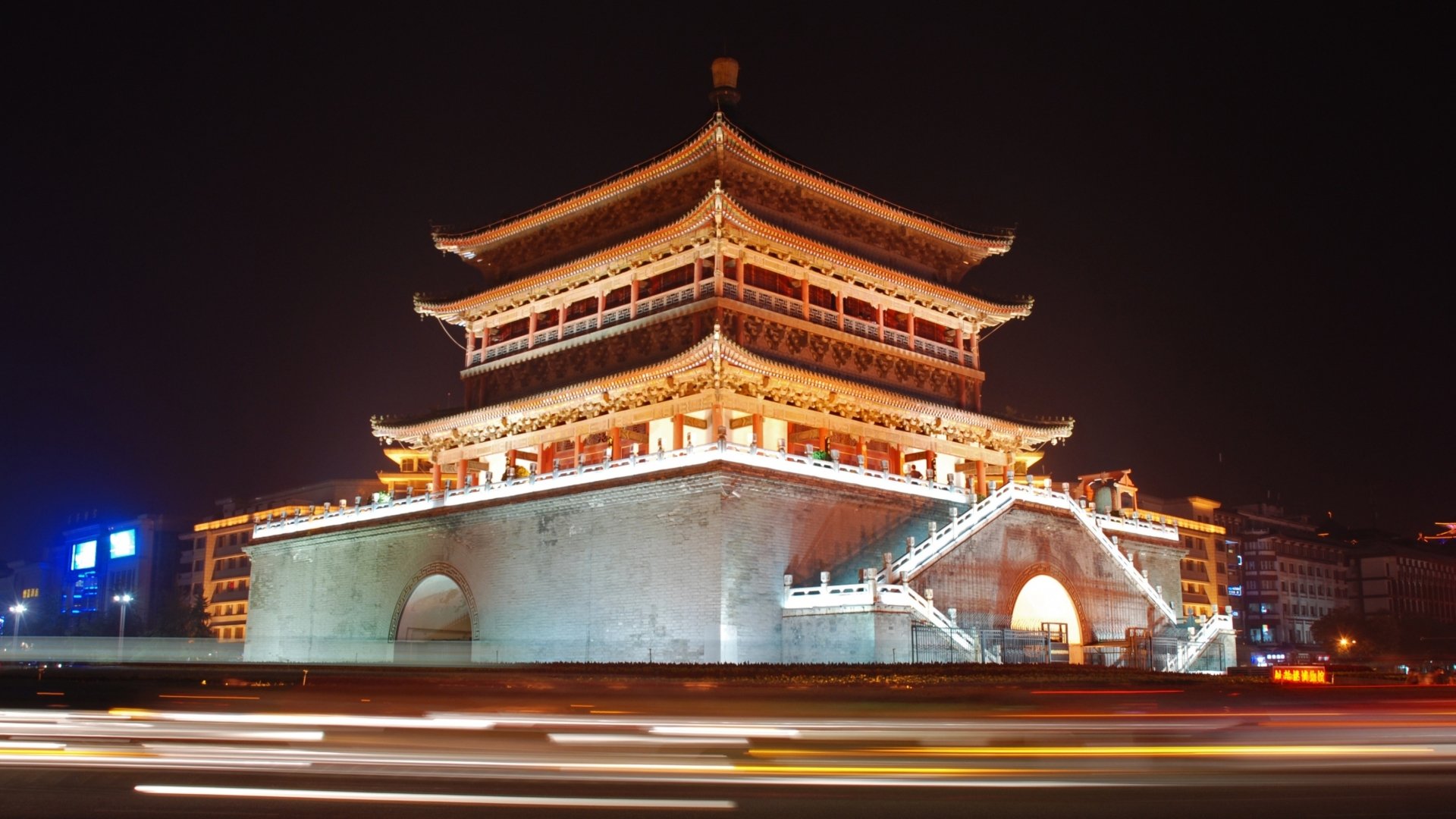 Bell Tower Of Xi'An Wallpapers