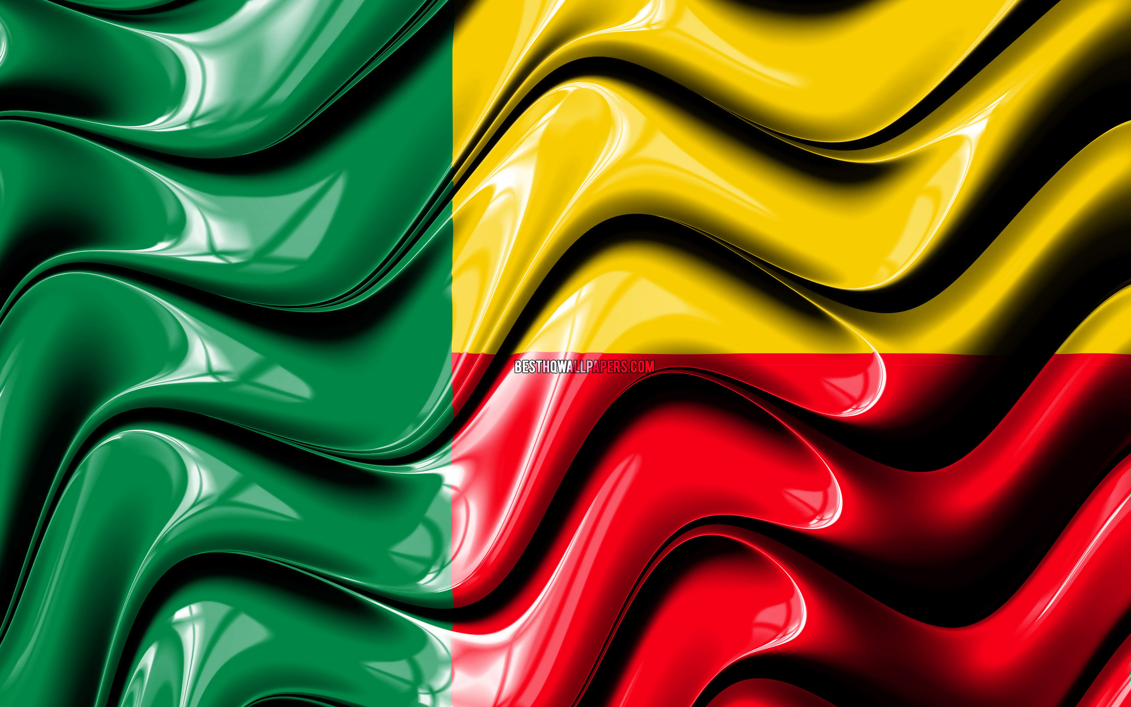Benin Flag Wallpapers