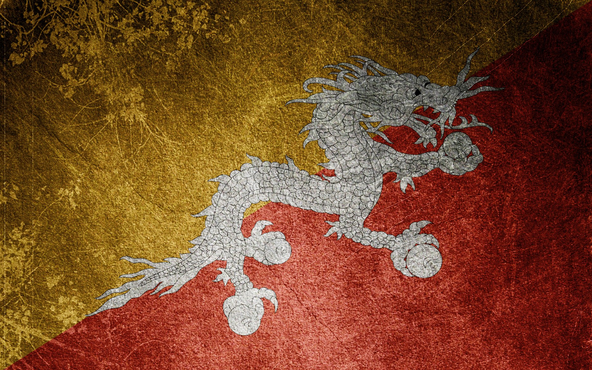 Bhutan Flag Wallpapers