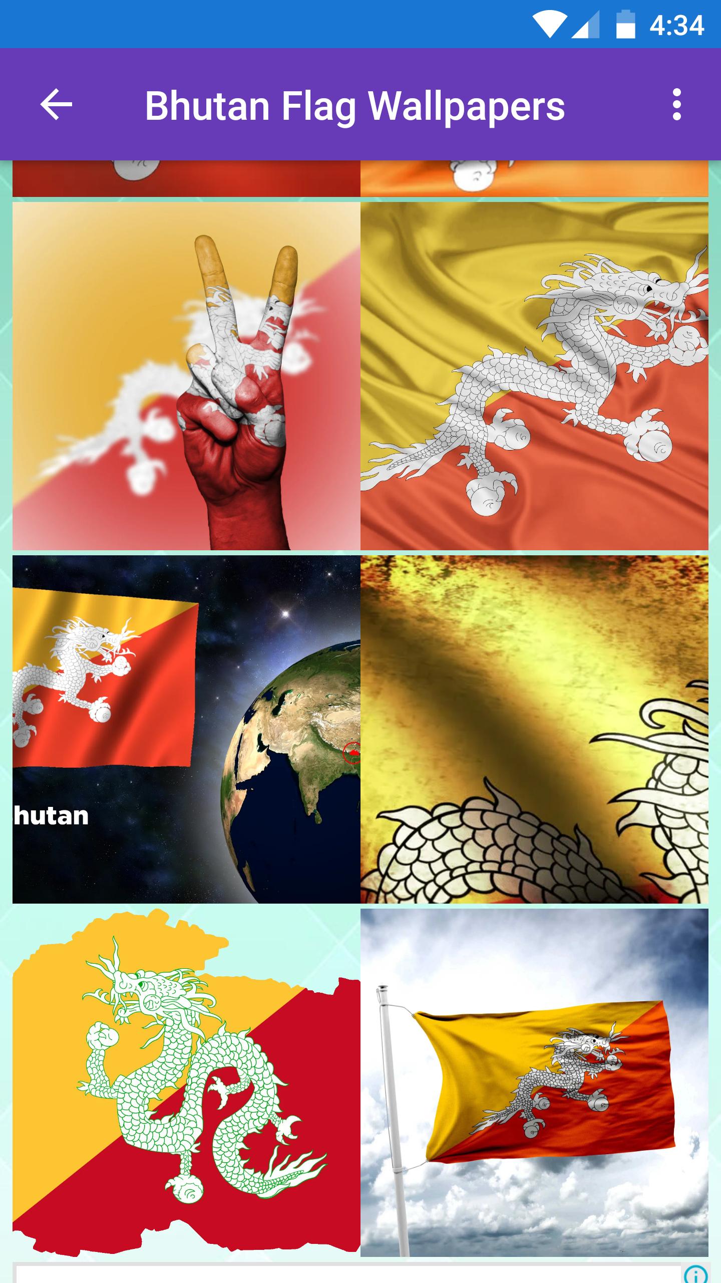 Bhutan Flag Wallpapers