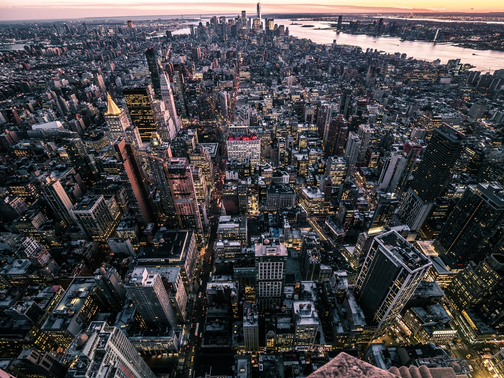 Big Apple Drone View Wallpapers