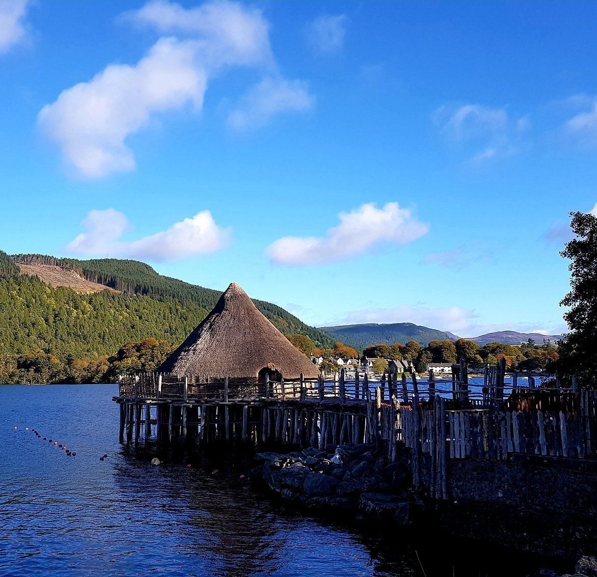 Blue Hour On Loch Tay In Kenmore Wallpapers