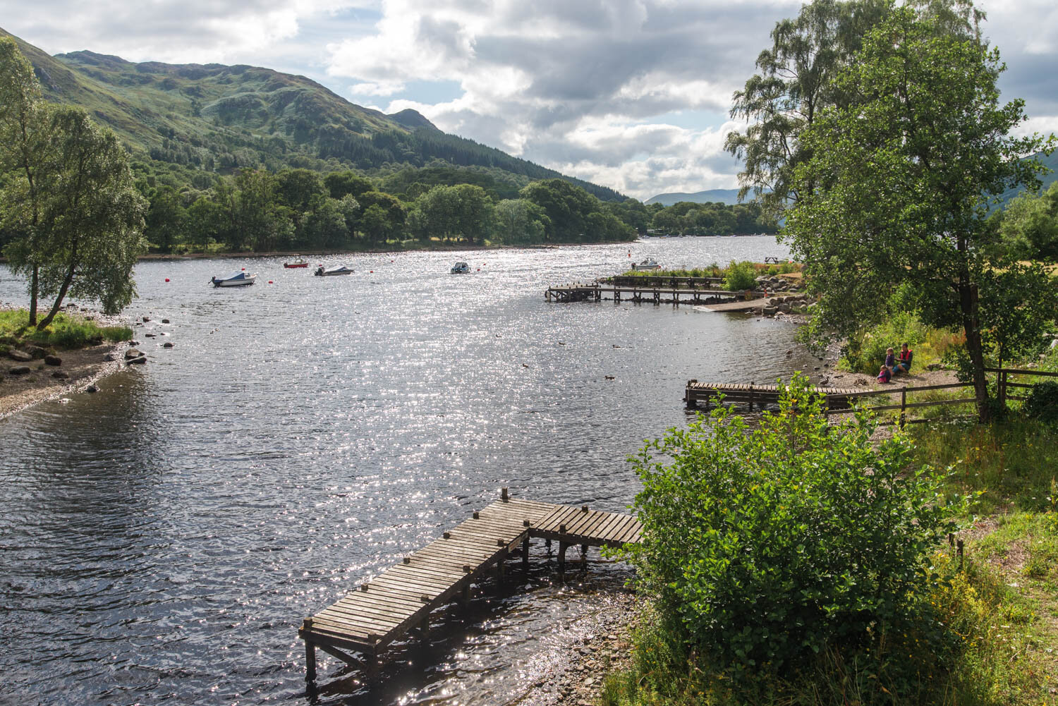 Blue Hour On Loch Tay In Kenmore Wallpapers