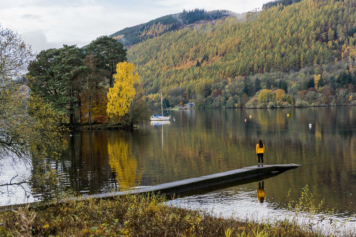 Blue Hour On Loch Tay In Kenmore Wallpapers