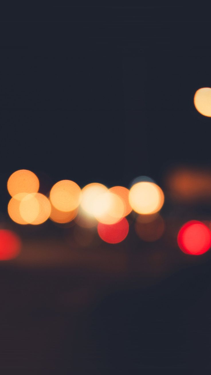 Bokeh Blur City In Night Wallpapers