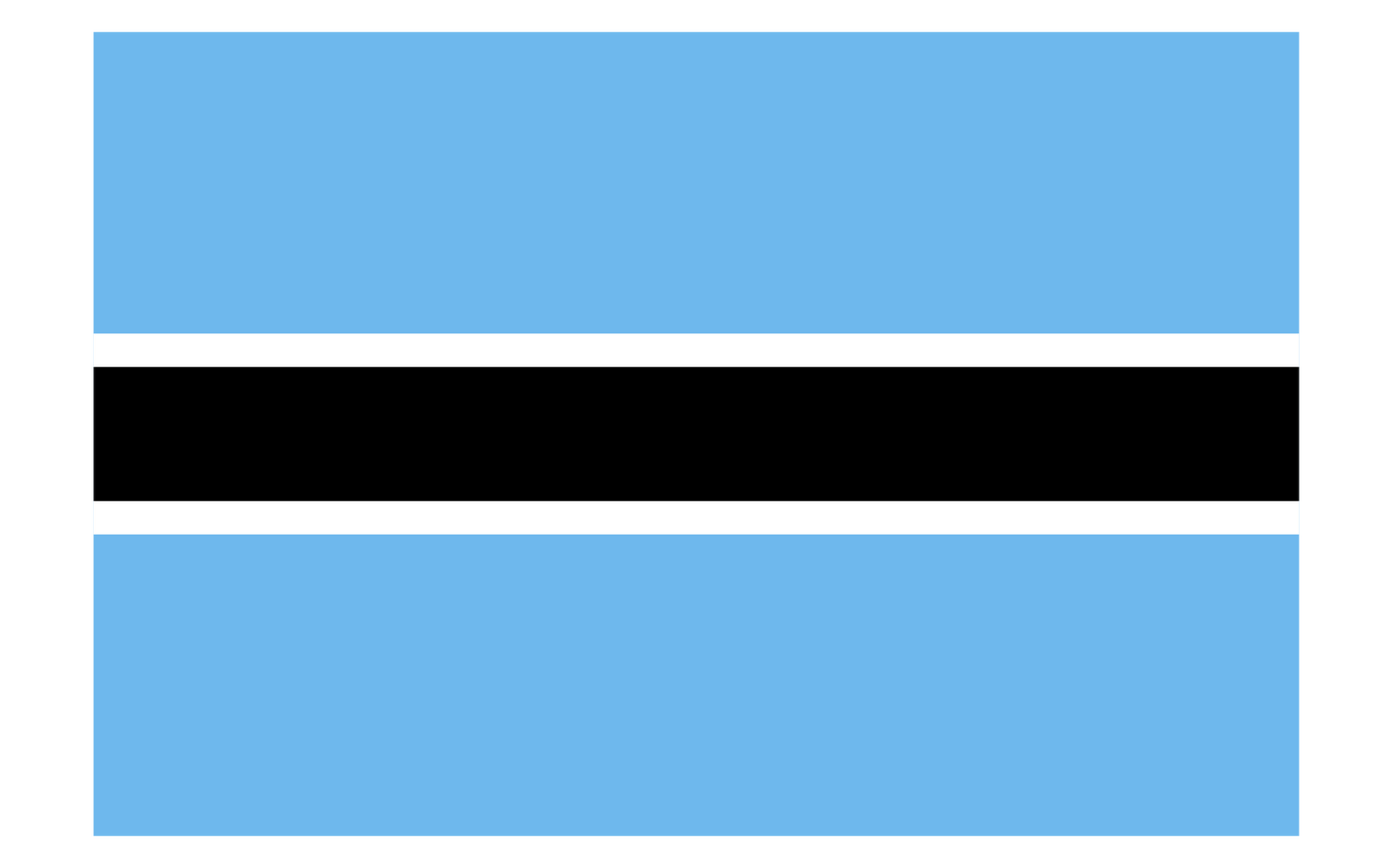 Botswana Flag Wallpapers