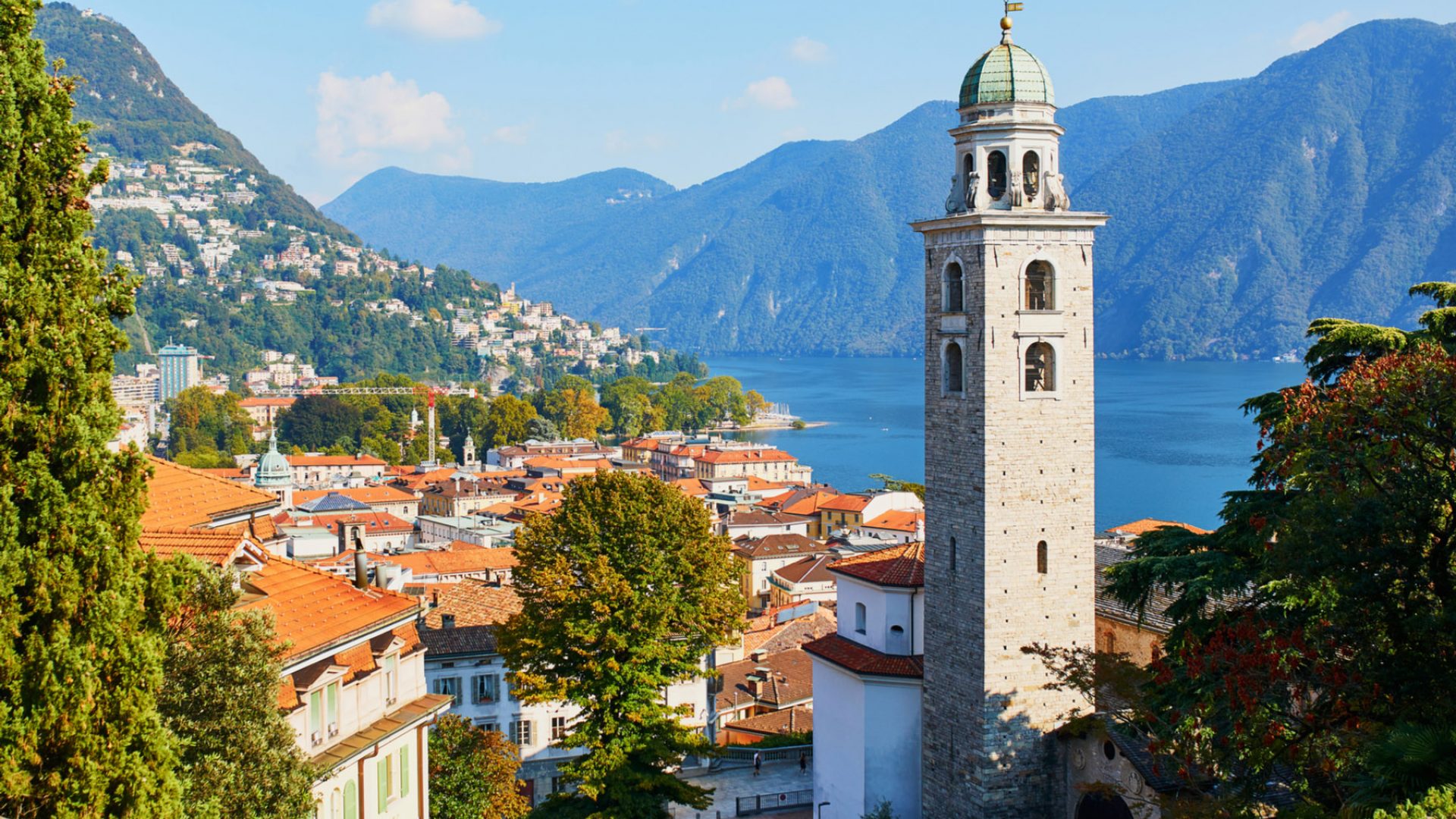 Brissago Switzerland Town Wallpapers