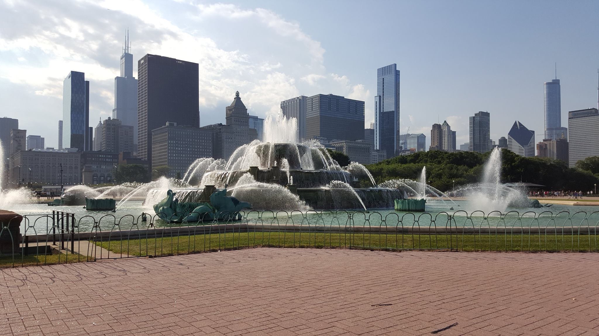 Buckingham Fountain Fountain Chicago Wallpapers